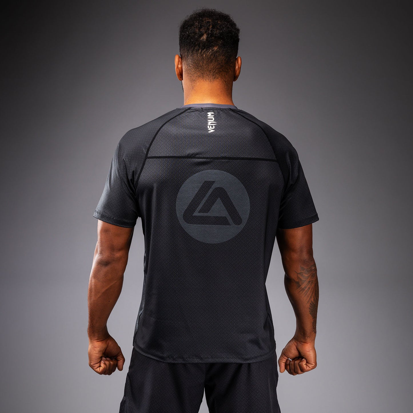 Venum x Roger Gracie Academy Dry Tech T-shirt - Zwart