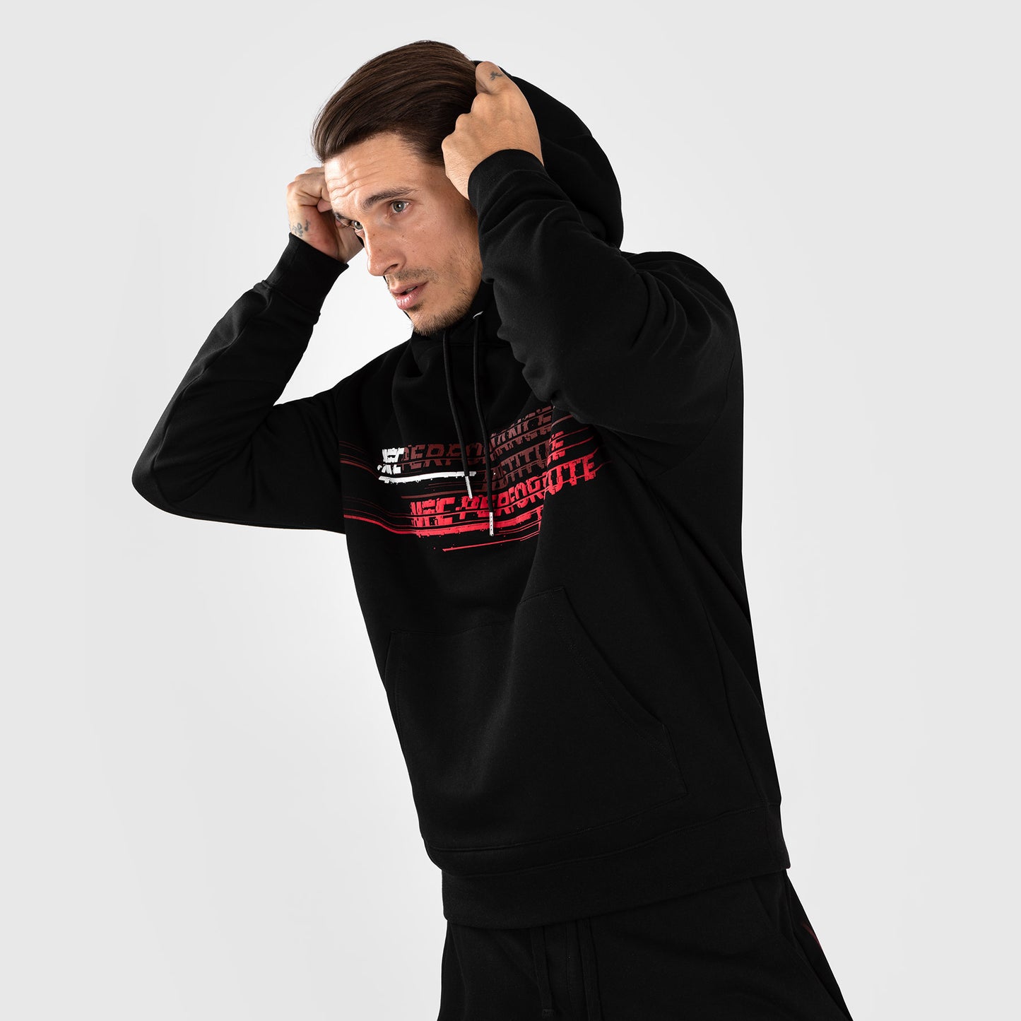 UFC Venum Performance Institute 2.0 Hoodie voor Mannen - Zwart/Rood