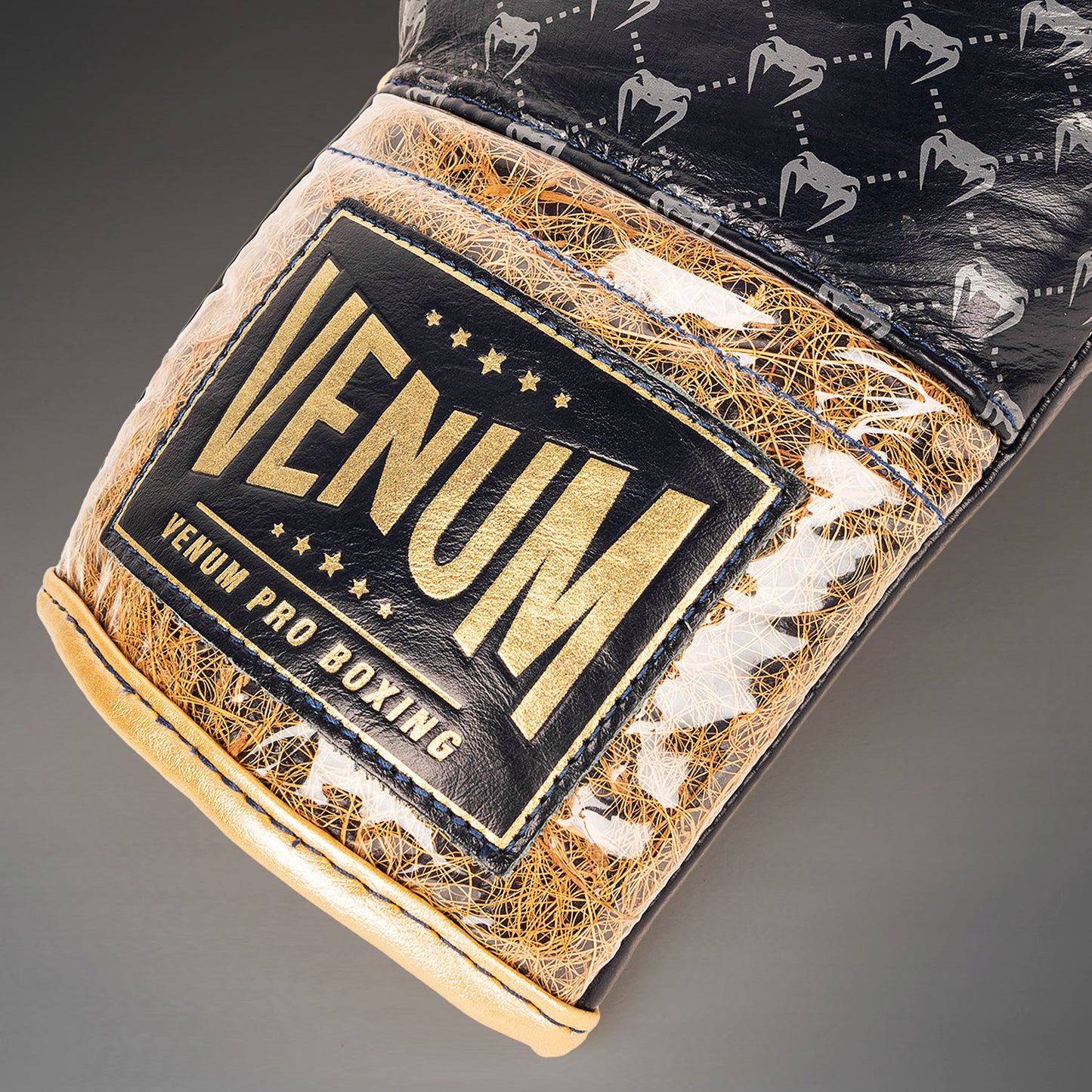 Venum Coco Monogram Pro bokshandschoenen  - Leisteenblauw