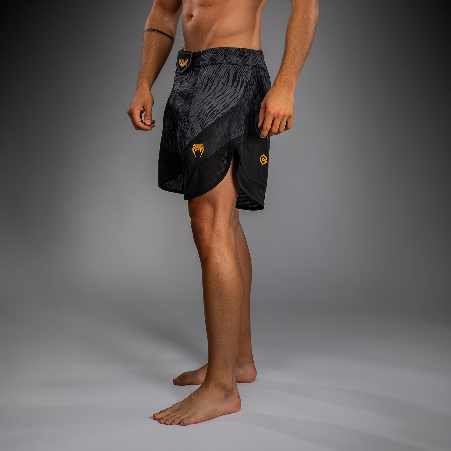 Venum x Chimaev Fightshorts - Zwart/Grijs