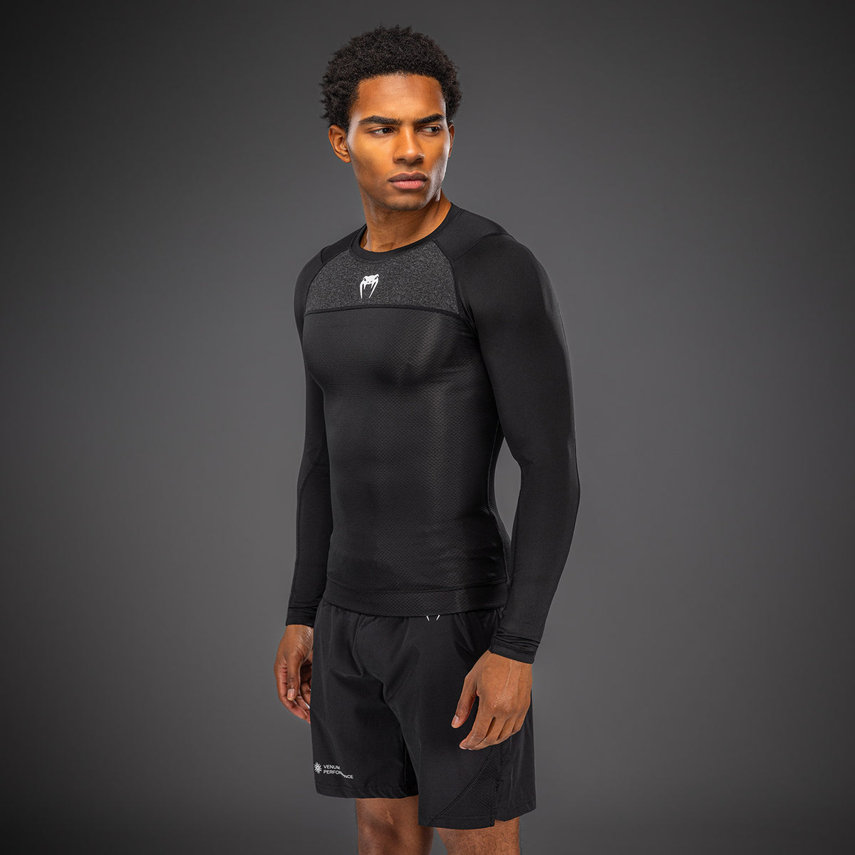 Venum G-Fit Scale Rashguard met lange mouwen - Zwart