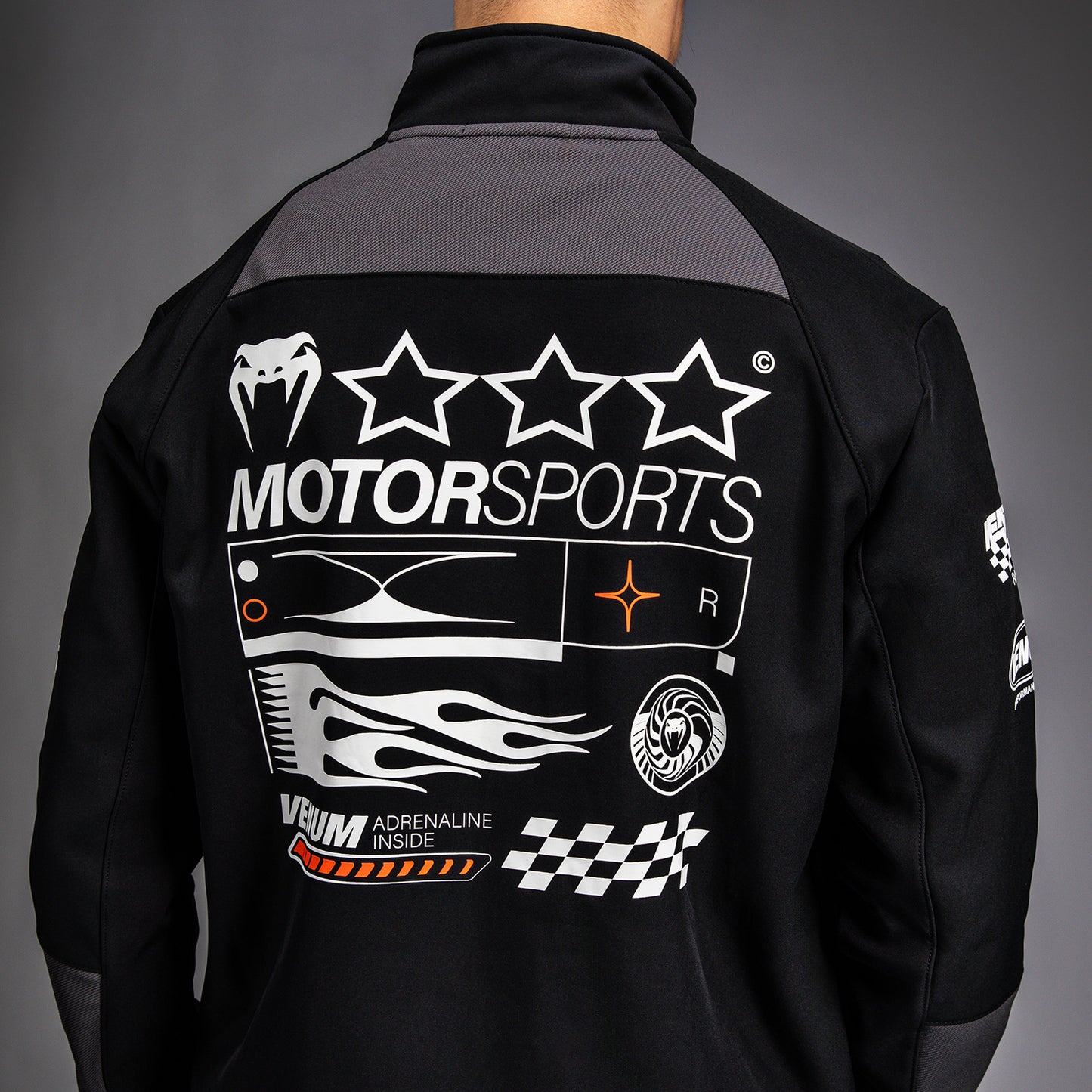 Venum Motorsport Softshell Jacket - Diep Zwart
