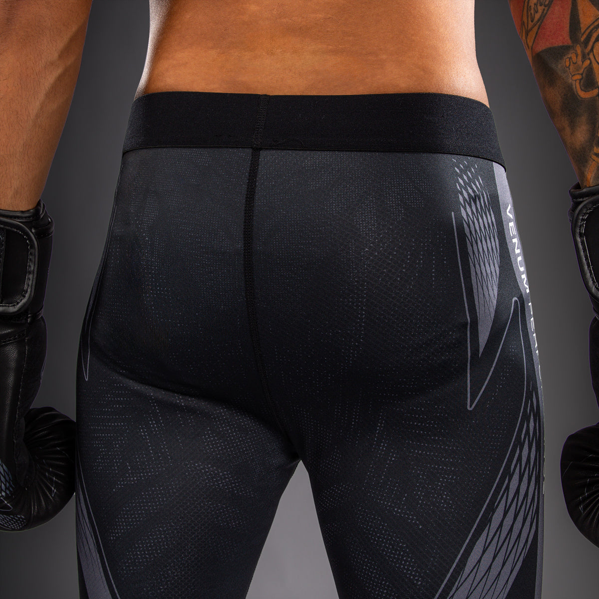 Venum Amazonia Reborn Compressiebroek - Zwart/Grijs