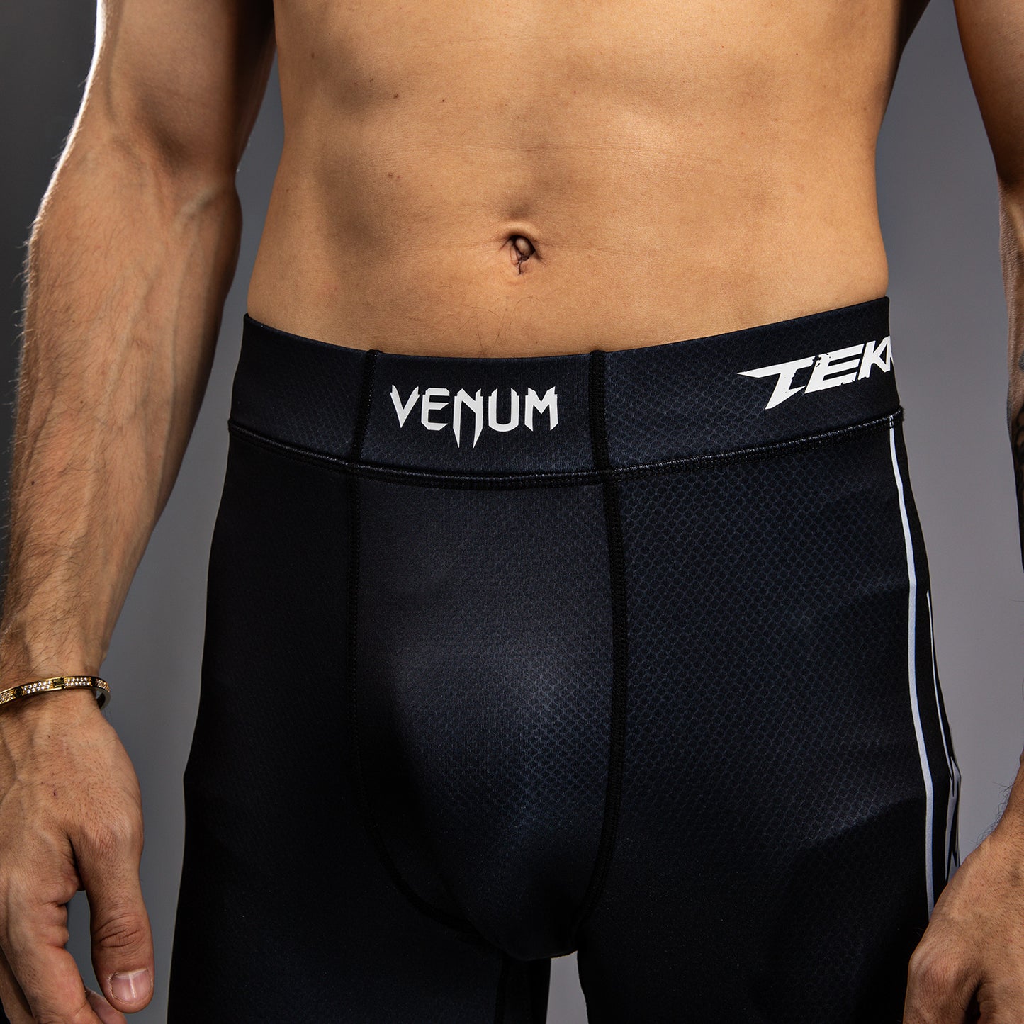Venum x TEKKEN 8 - Jin Kazama Spats - Blauw/Zwart/Wit