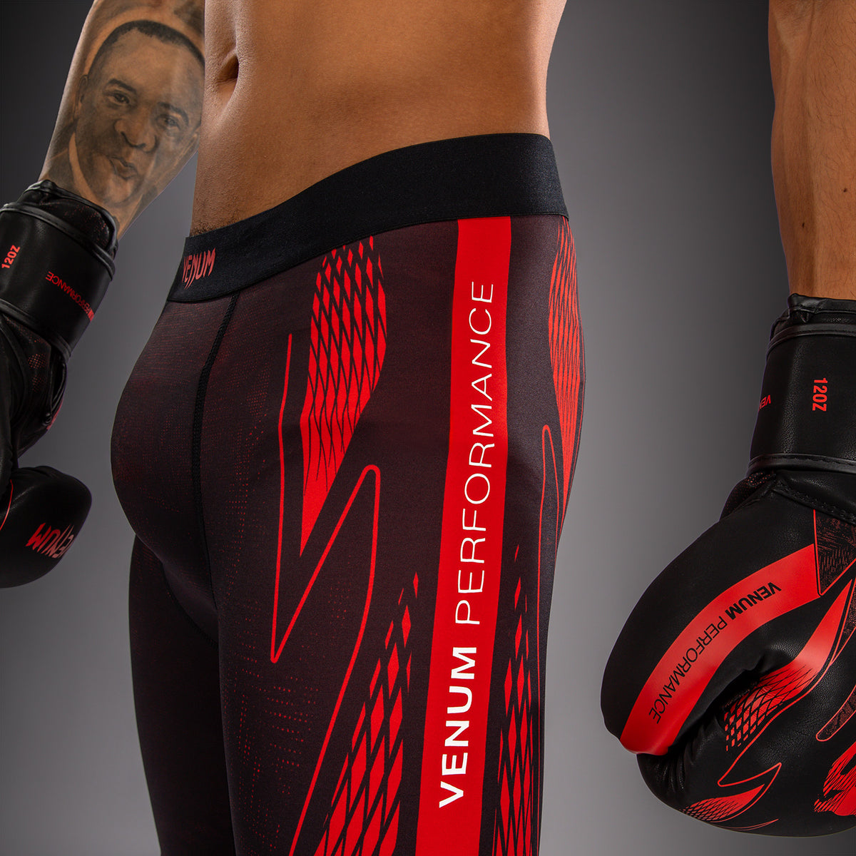 Venum Amazonia Reborn Compressieshort - Zwart/Rood