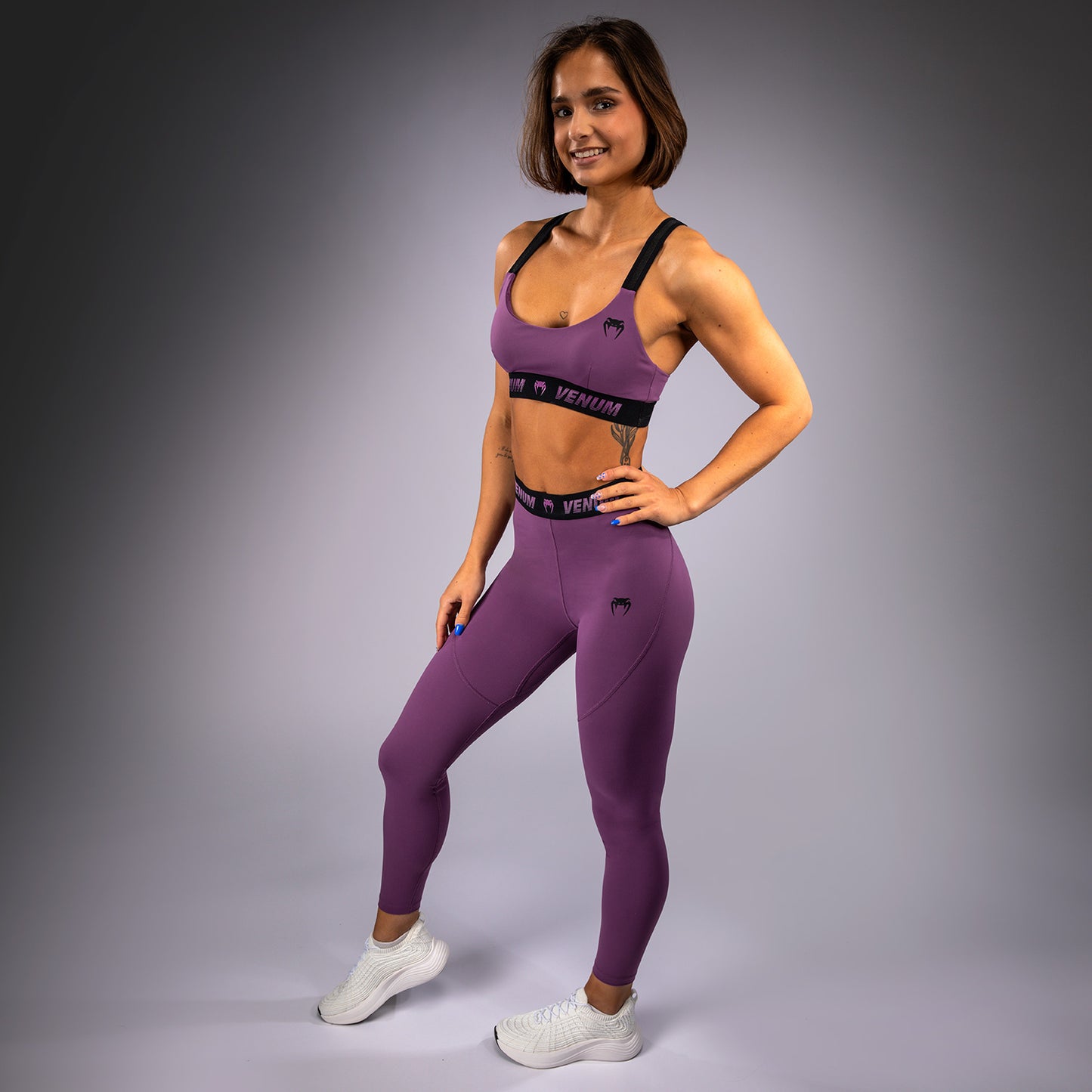 Venum Elevate sportbeha voor Dames - Dusky Orchid