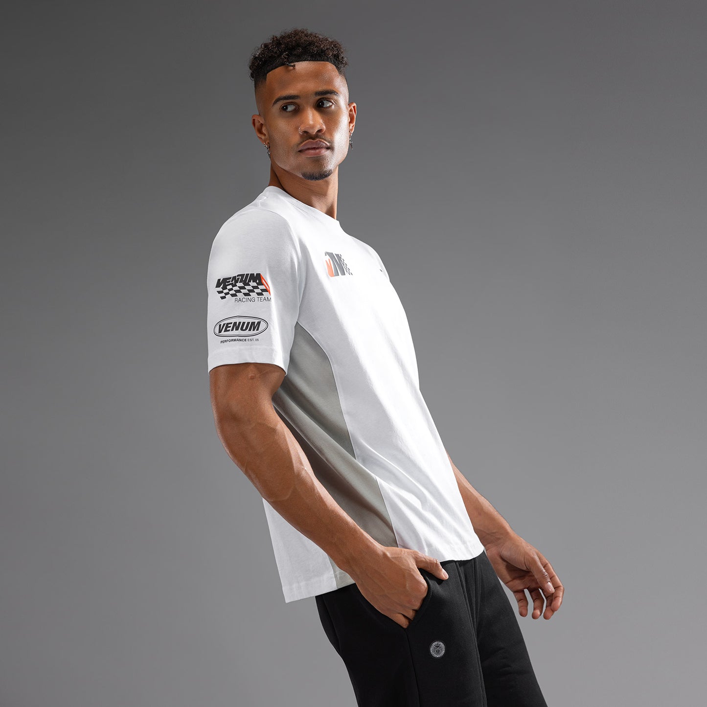 Venum Motorsport T-Shirt - Sneeuw Wit
