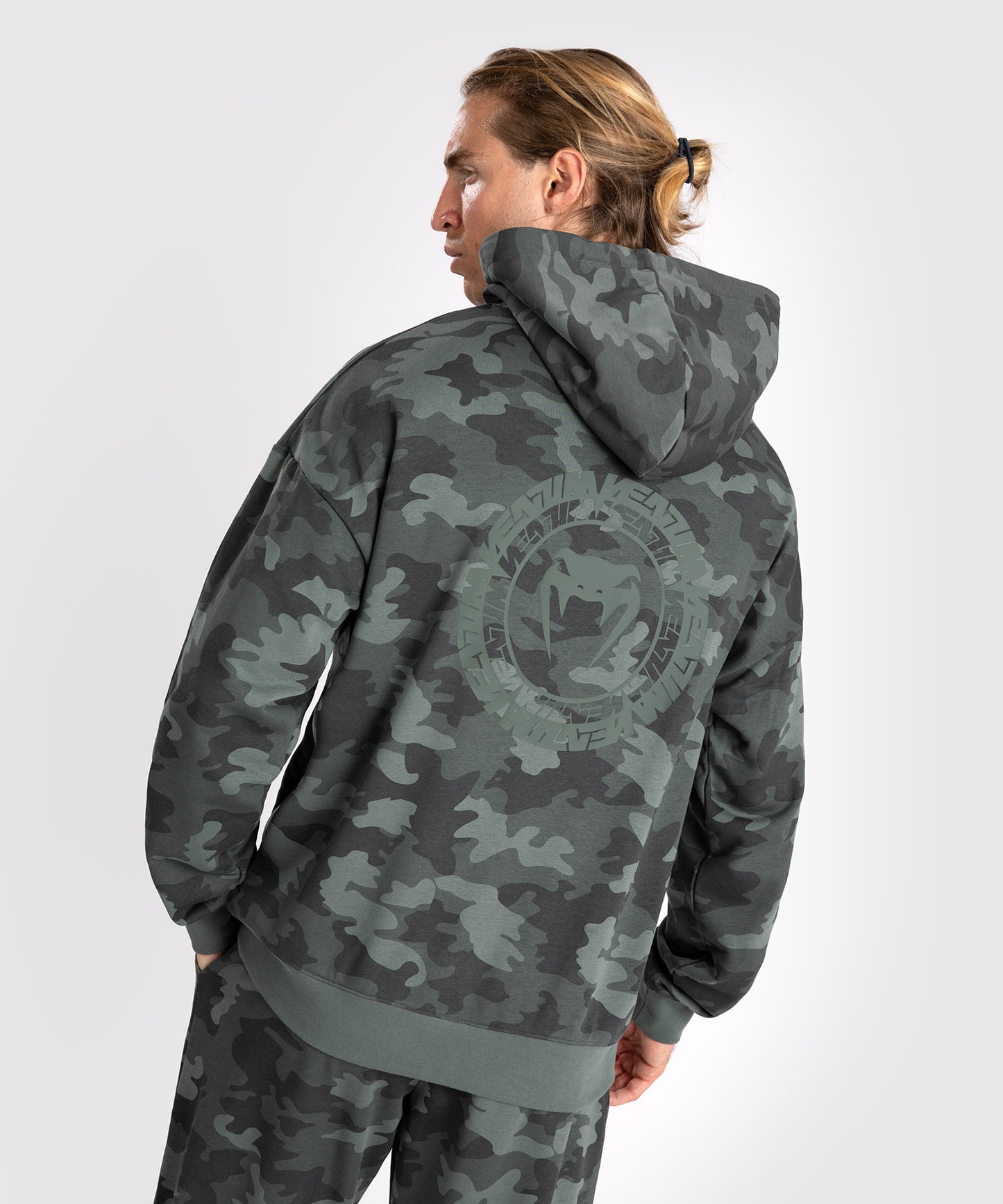 Venum Vortex XL Heren Hoodie - Khaki Camo