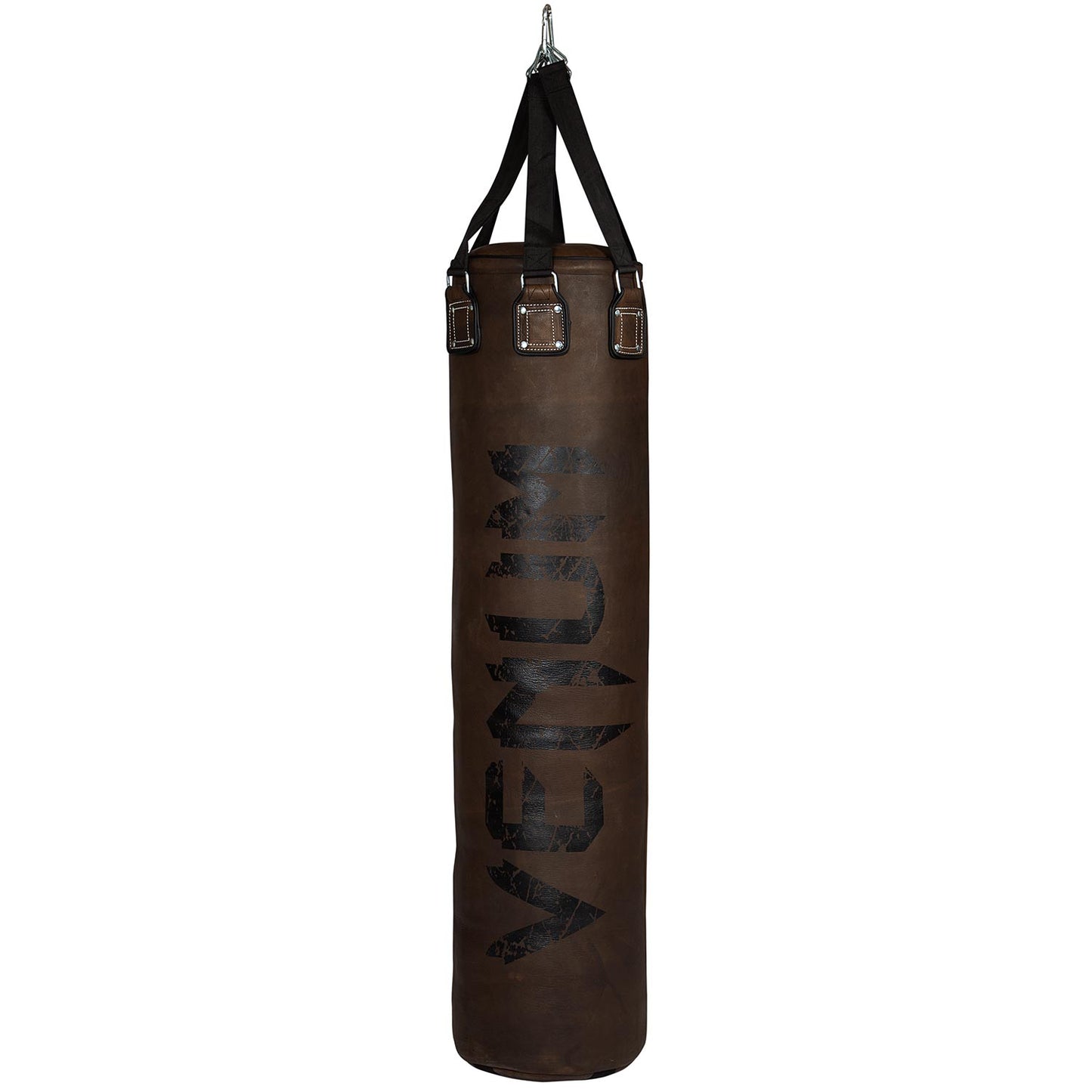 Venum Vintage zware bokszak - bruin - gevuld - rundleer