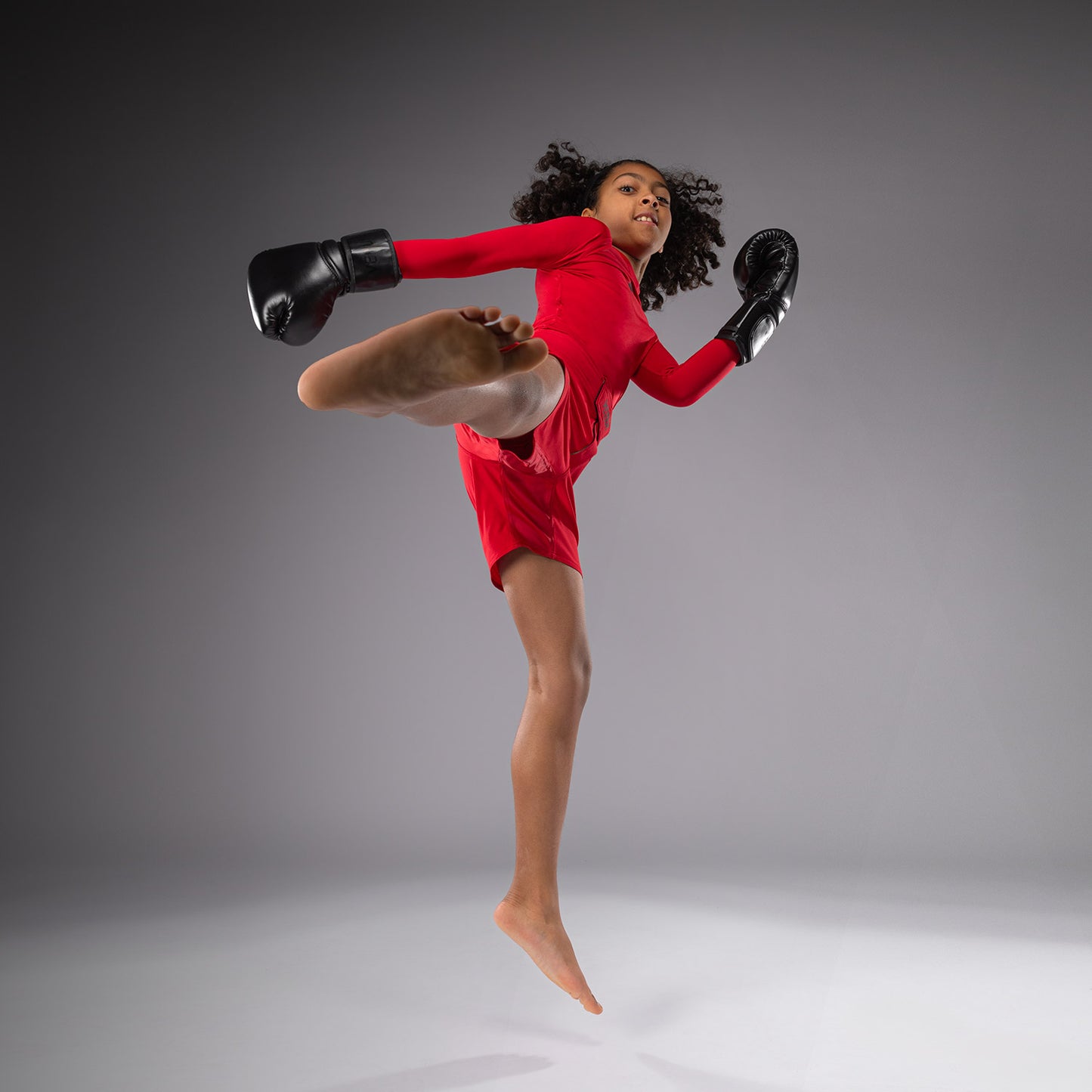 Venum Light Fight Shorts voor Kinderen - Kersenrood