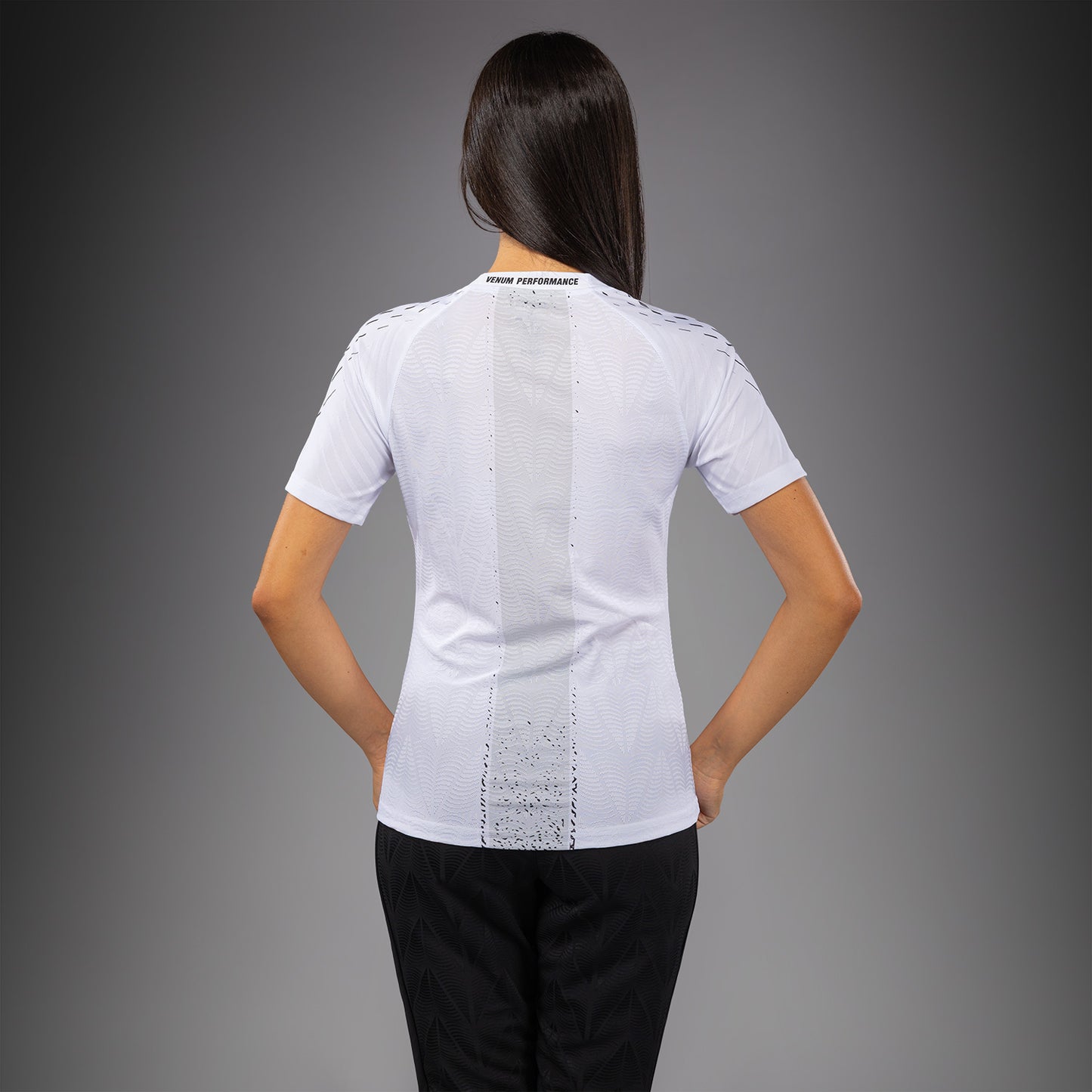 UFC Zenith by Venum Authentic Fight Night Officieel Walkout-shirt Dames Personalized - Wit