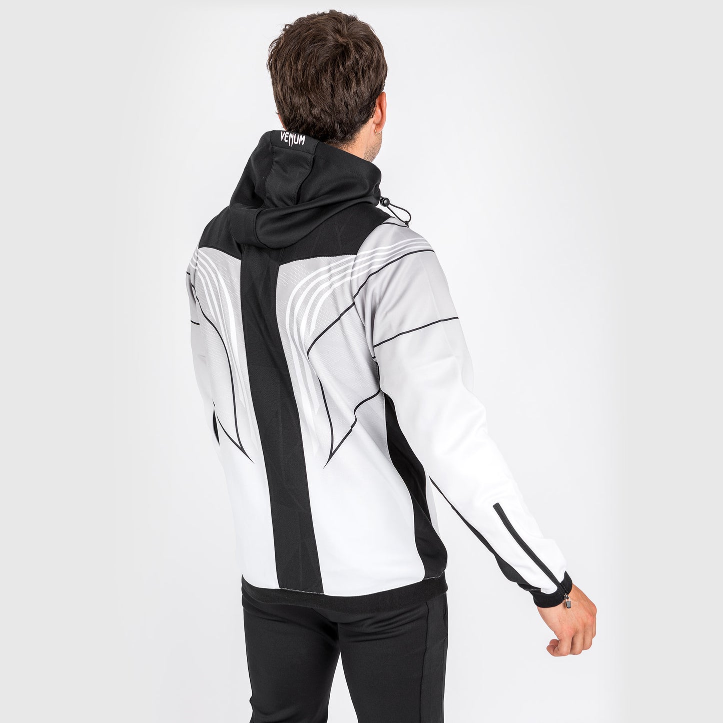 UFC Venum Authentic Fight Night 2.0 Heren Walkout Hoodie - Wit