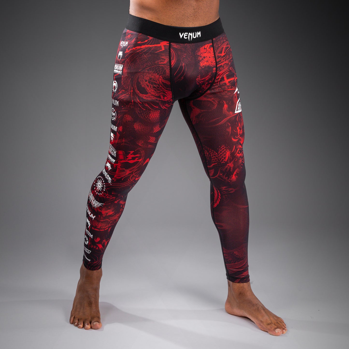 Venum 20th Anniversary Spats - Zwart/Rood