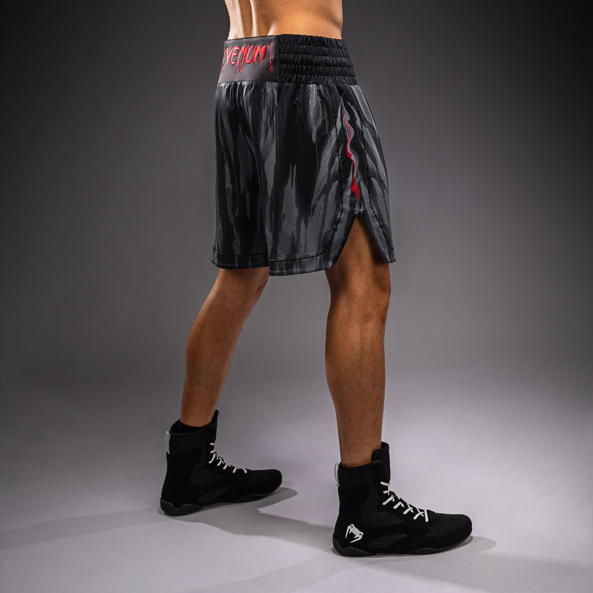 Venum Demon Boksshort - Zwart/Grijs