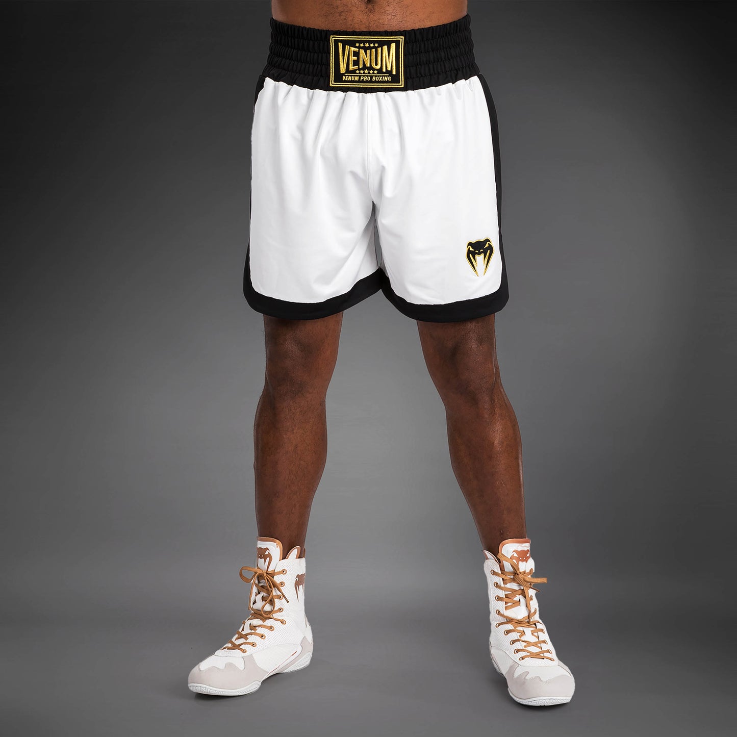 Venum Classic Boksshort - Wit/Zwart