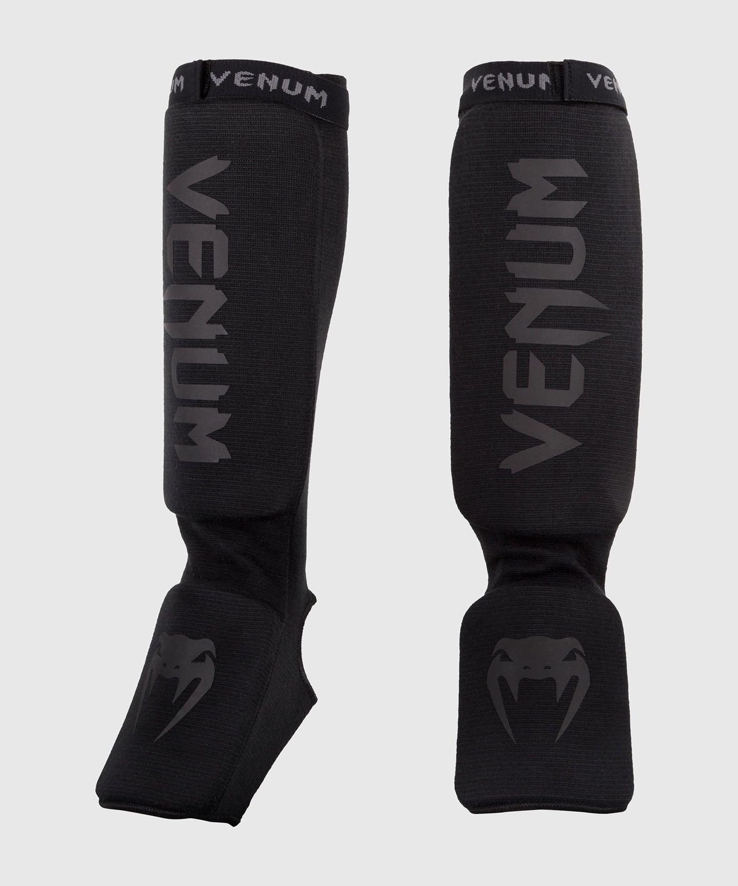 Venum Kontact Scheenbeschermers - Zwart/Zwart