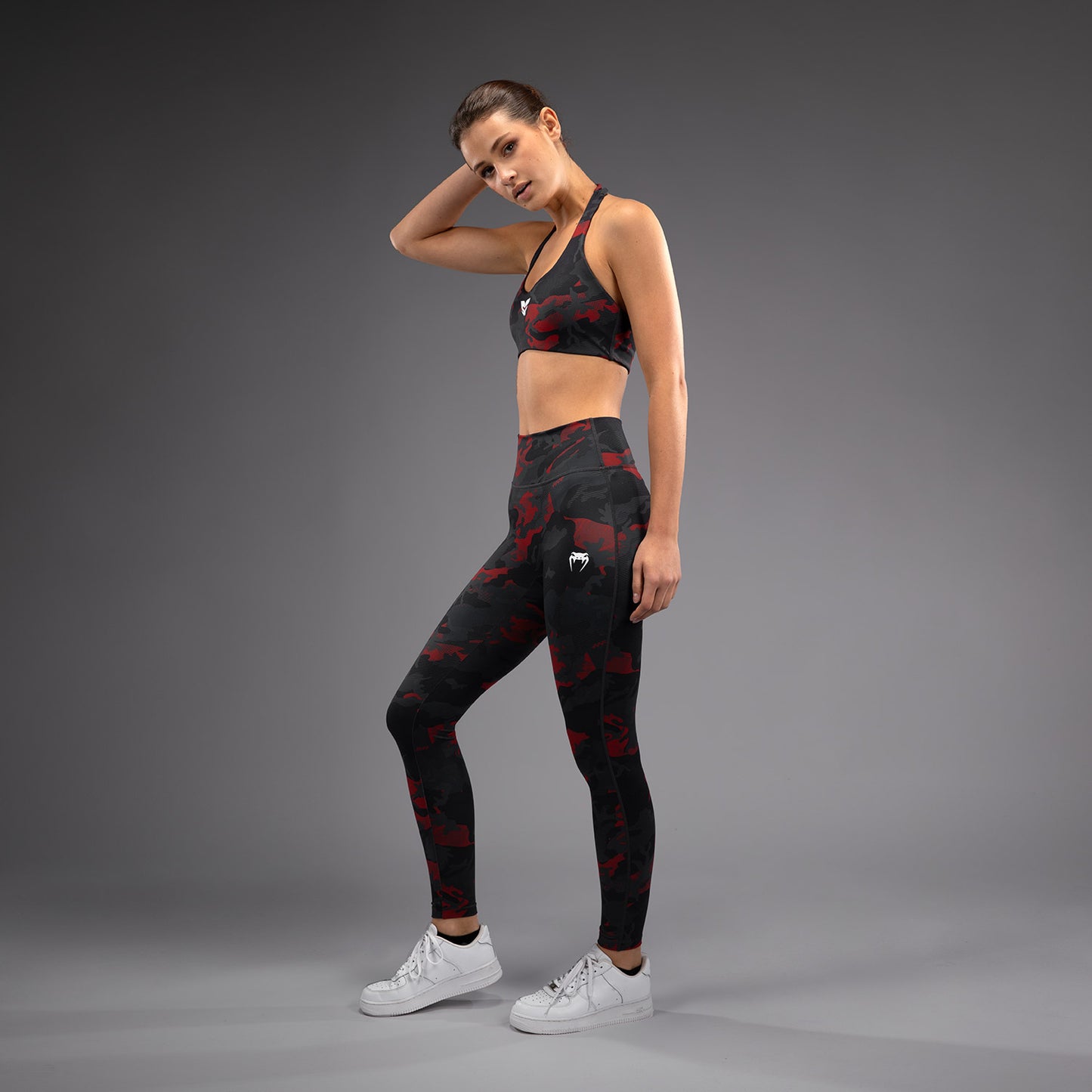 Venum x Sophia Rose Dames Volledige Lengte Leggings - Urban Red Camo