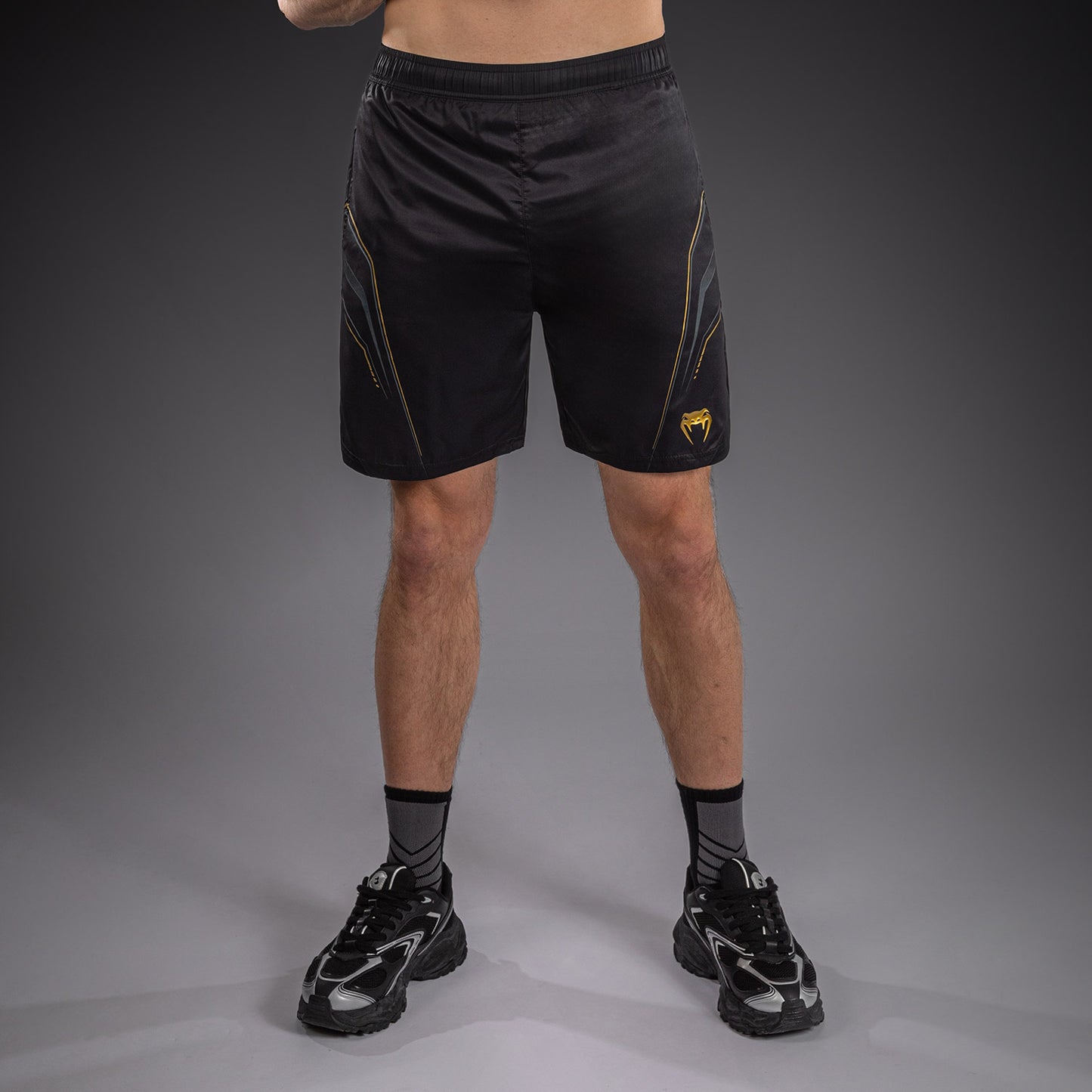 Venum Streamline Trainingsshorts – Zwart/Goud