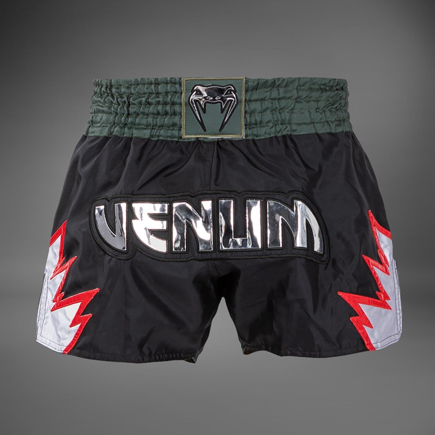 Venum Inferno Muay Thai Shorts - Zwart/Kaki