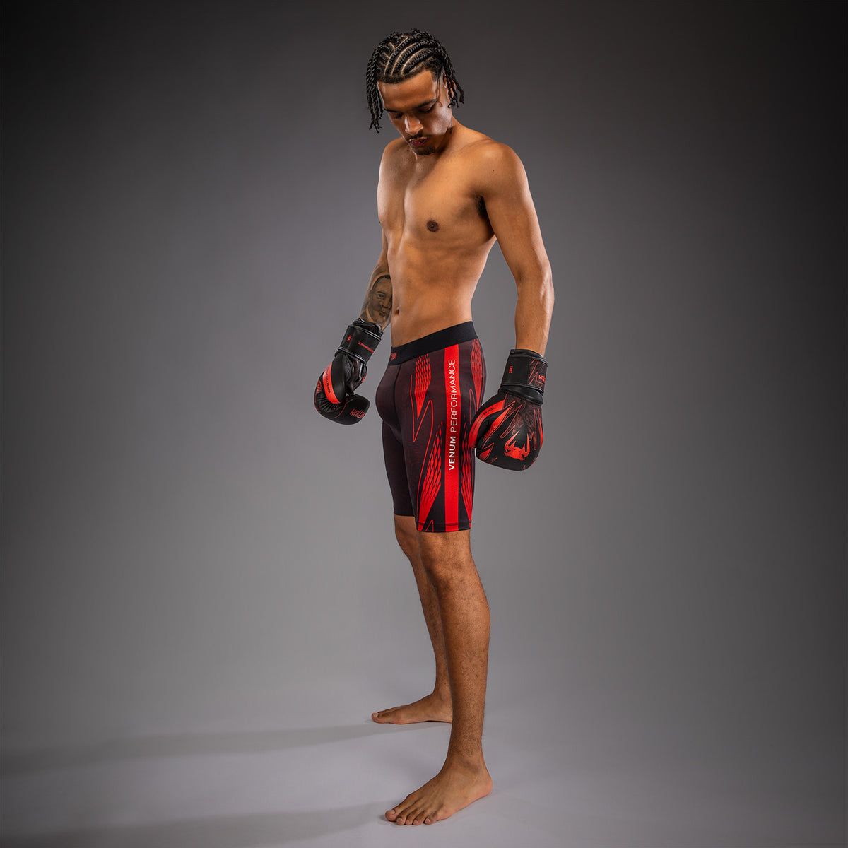 Venum Amazonia Reborn Compressieshort - Zwart/Rood
