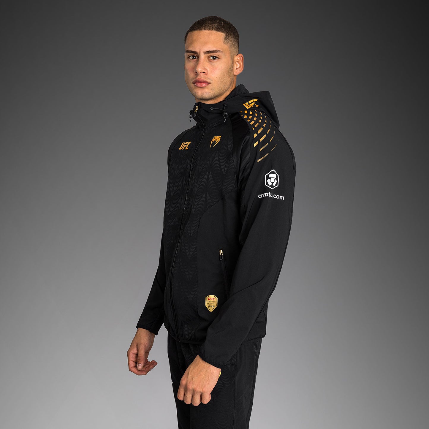 UFC Zenith by Venum Authentic Fight Night Walkout Hoodie Heren Personalized - Champion