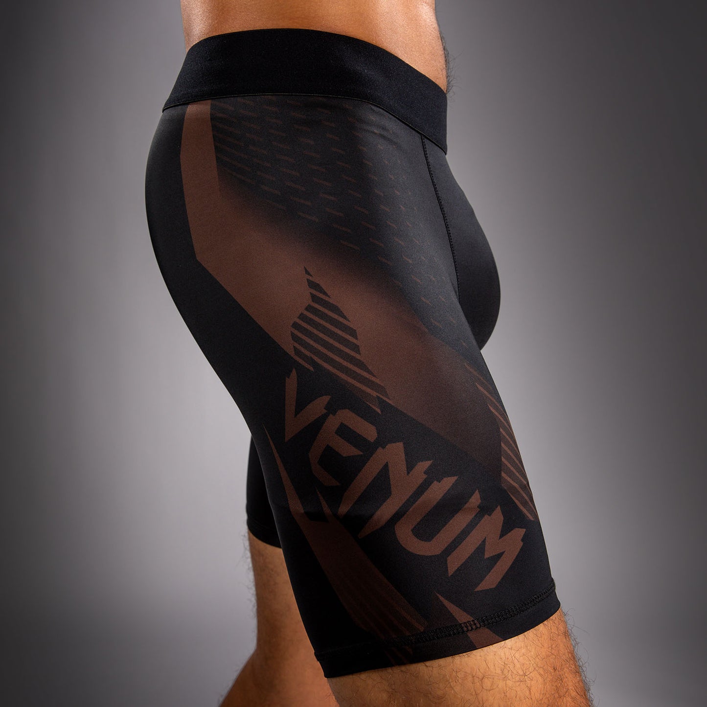 Venum No-Gi 6.0 Compressieshort - Zwart/Bruin