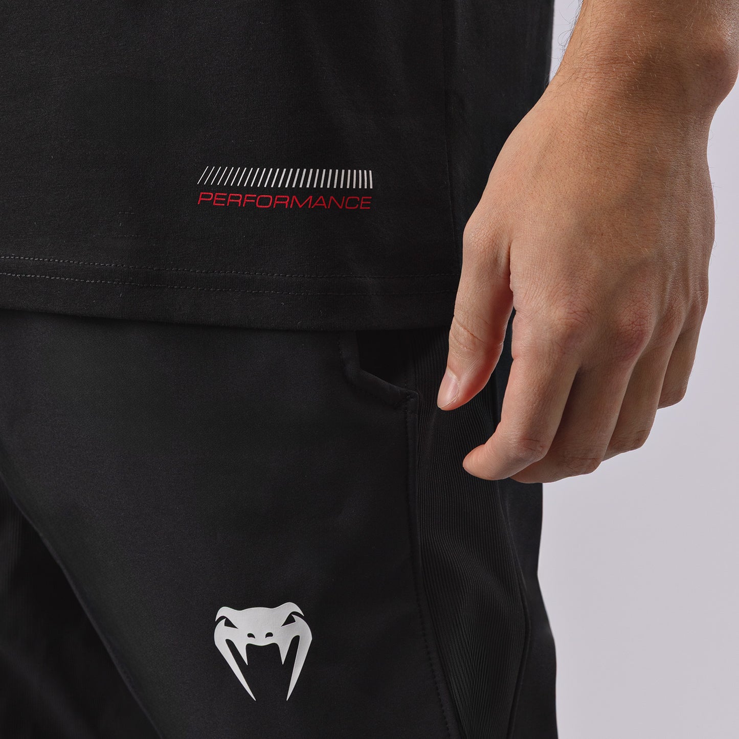 Venum Tactical XT T-shirt - zwart / vuurrood