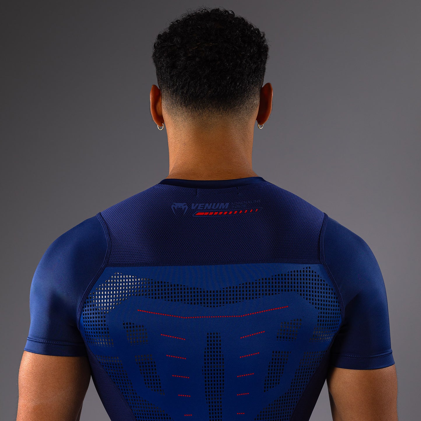 Venum Technical 3.0 Korte Mouwen Rashguard - Nachtblauw
