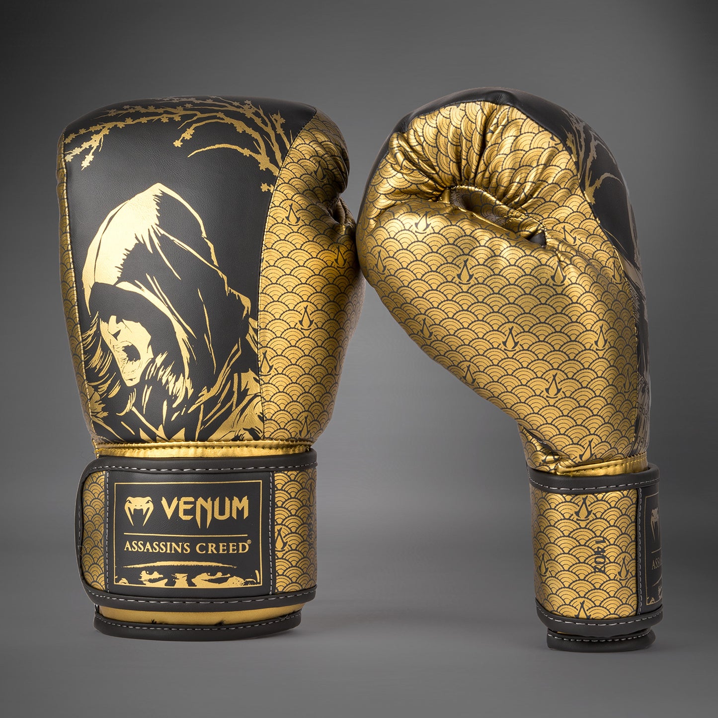 Venum x Assassin’s Creed Shadows Bokshandschoenen - Zwart/Goud