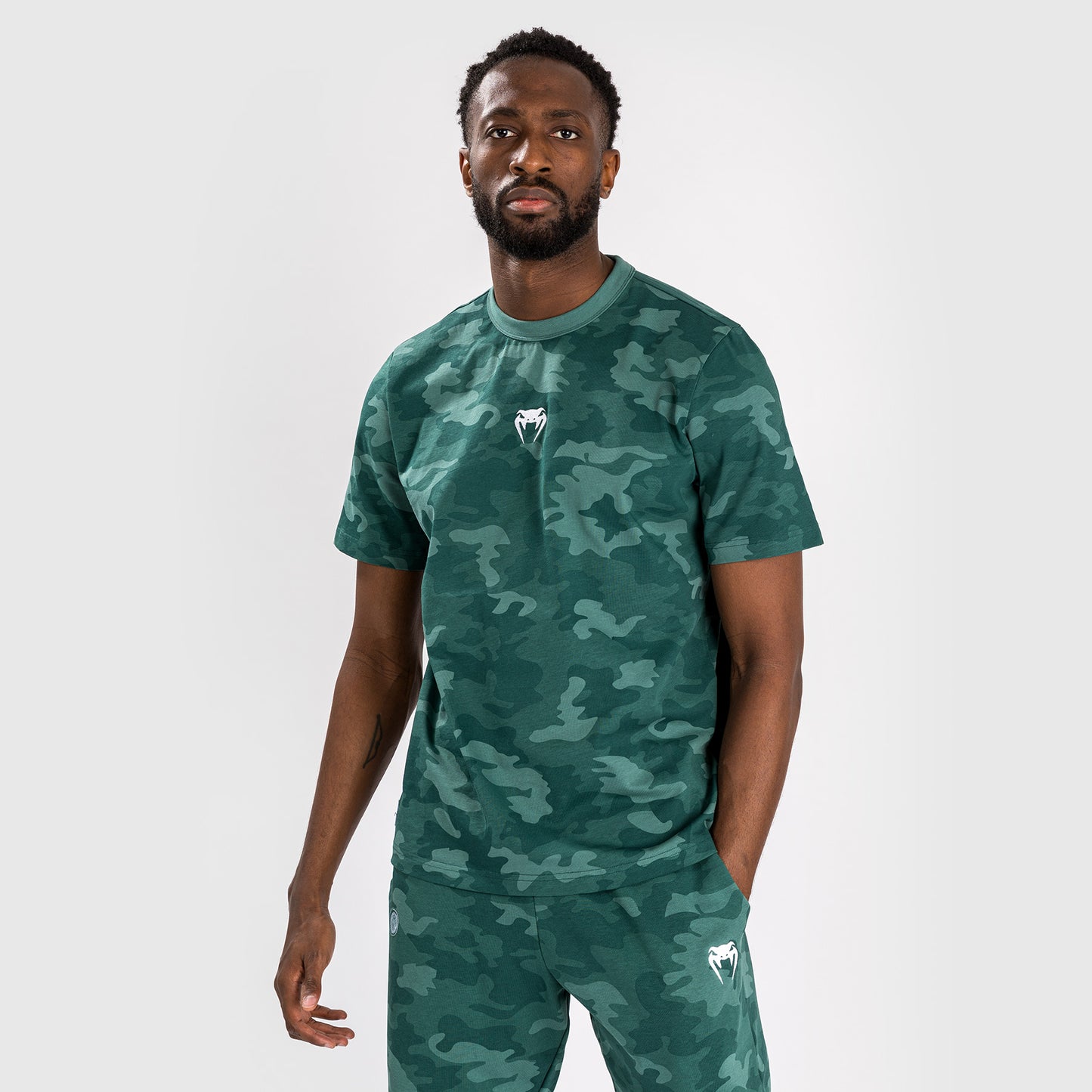 Venum Vortex XL Heren T-Shirt - Turquoise Camo