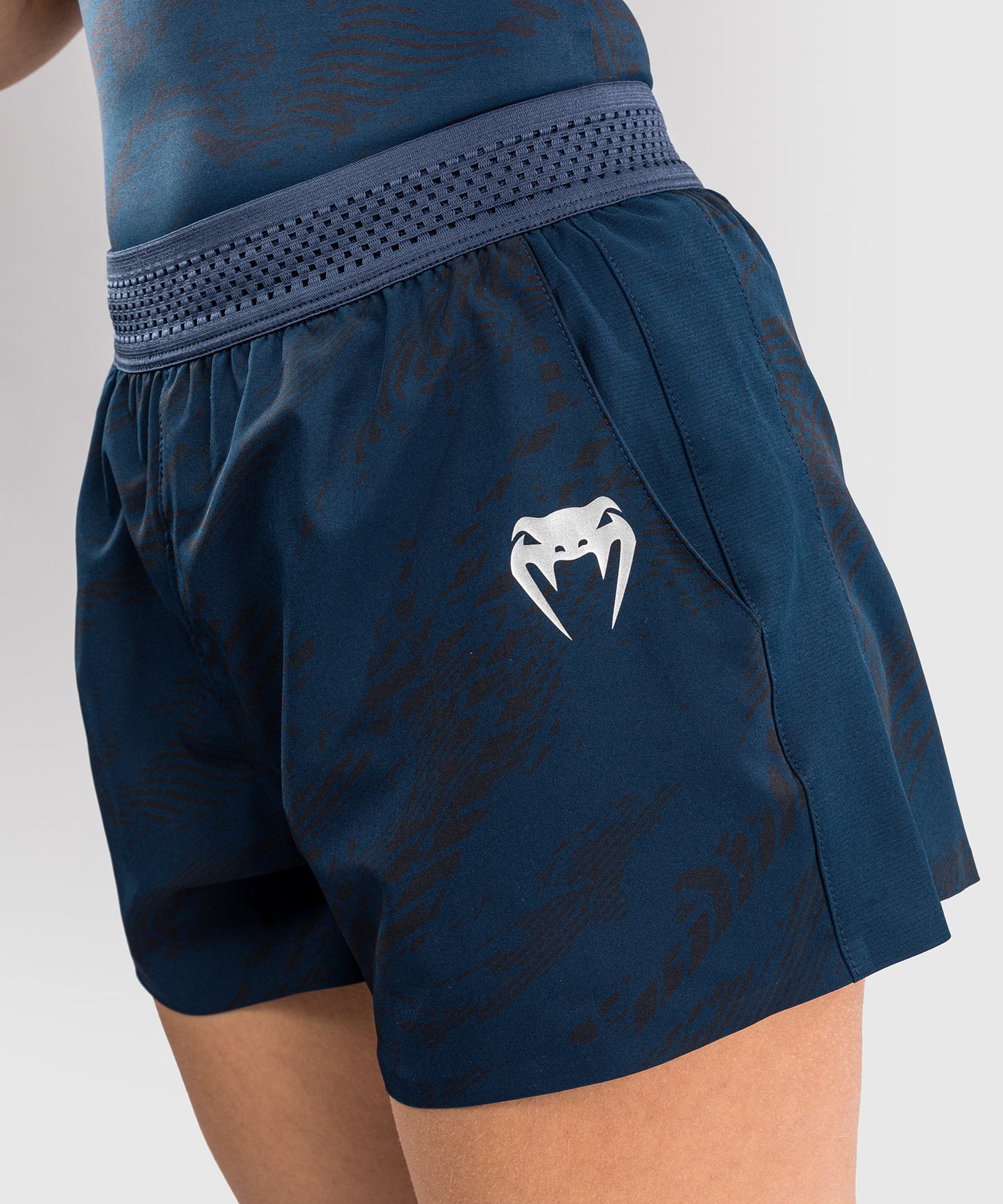 UFC Fusion by Venum Fight Week Performance Shorts voor Dames - Oceaanblauw