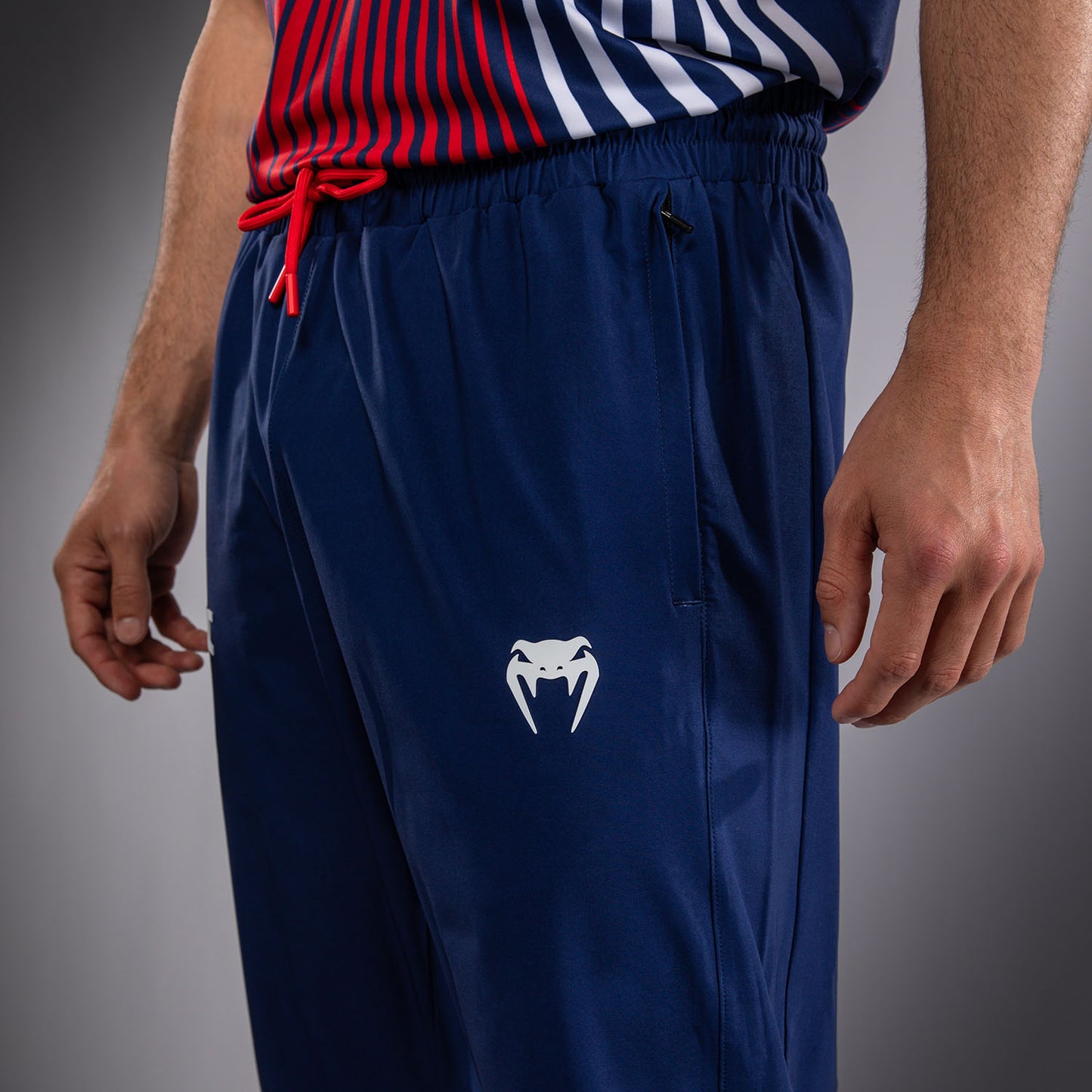 Official UFC Freedom 250 by Venum Authentic Fight Night Walkout Broek voor heren - Blauw