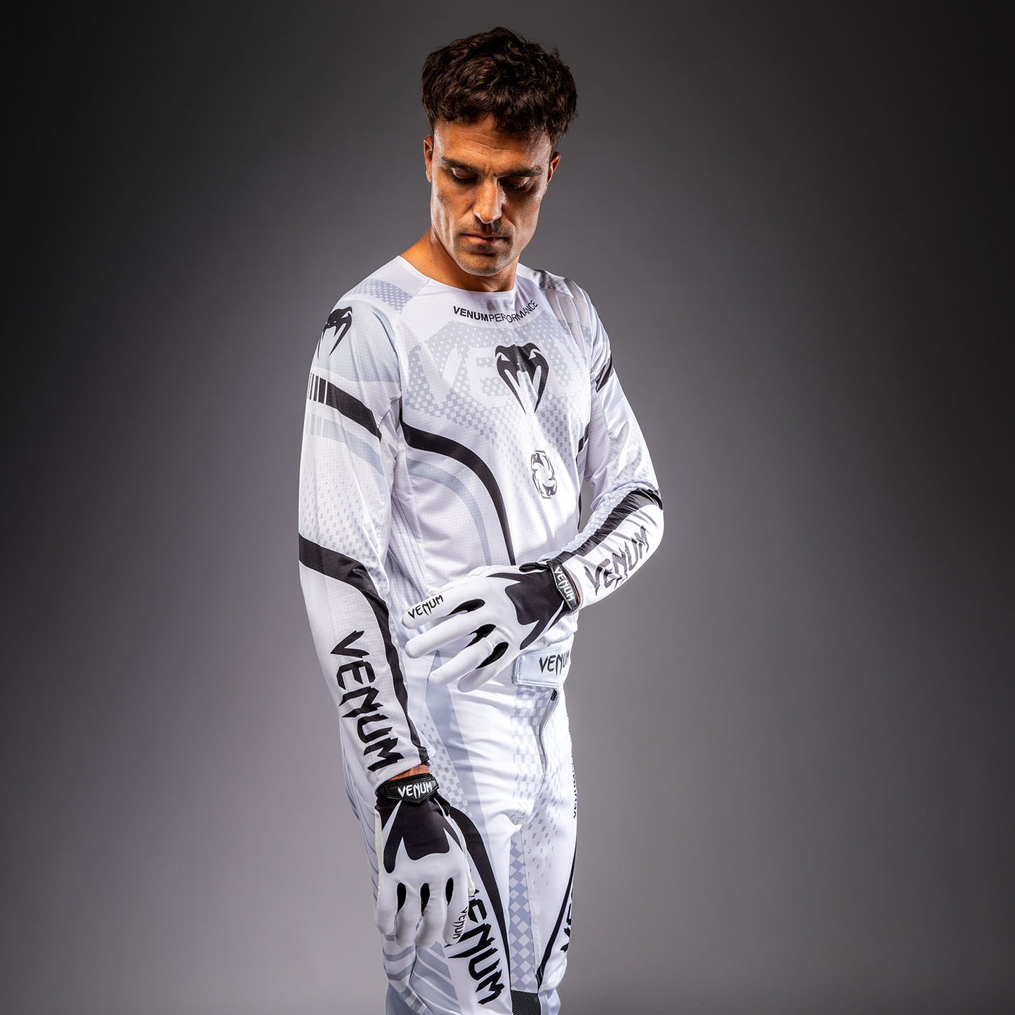 Venum MX Challenger Motorsportsshirt - Wit