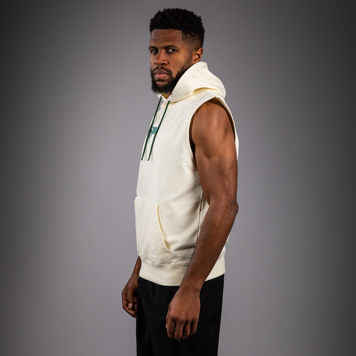 Venum Sparring Mouwloze Hoodie - Vanille