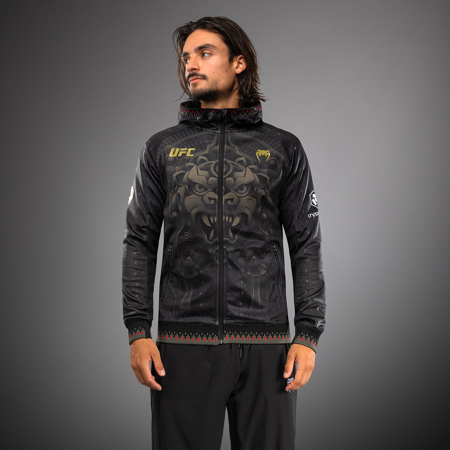 Noche UFC 2.0 By Venum Authentic Fight Night Hoodie - Zwart