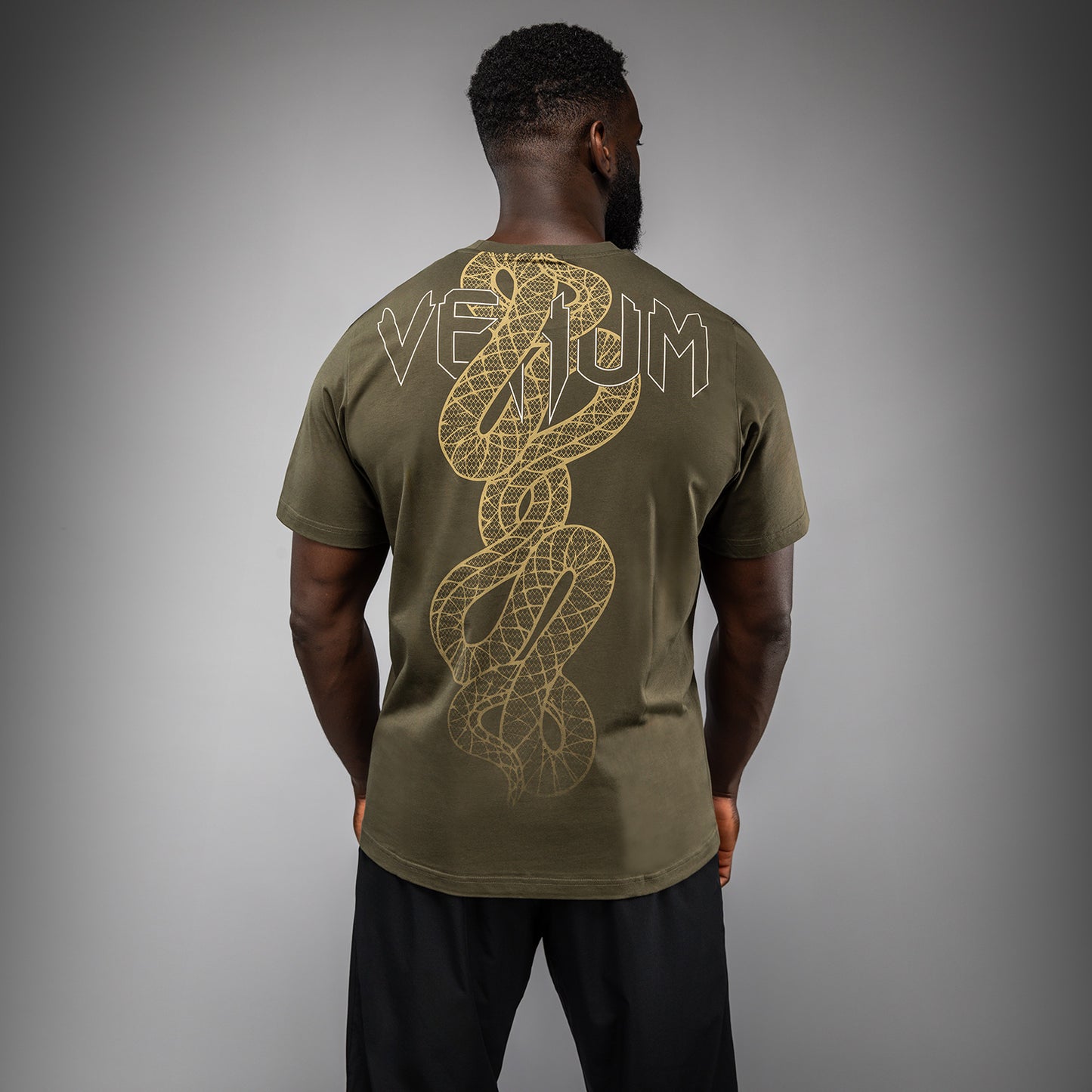 Venum Serpenti T-shirt – Khaki/Bronze/Ivoor