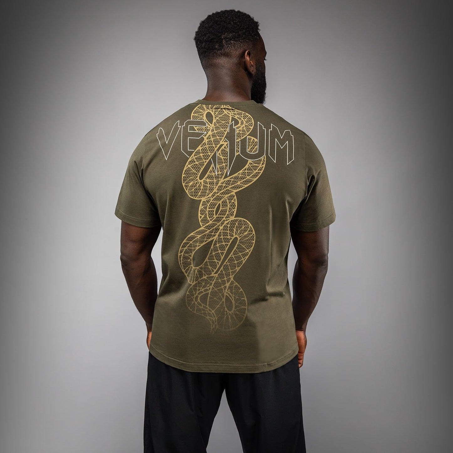 Venum Serpenti T-shirt – Khaki/Bronze/Ivoor