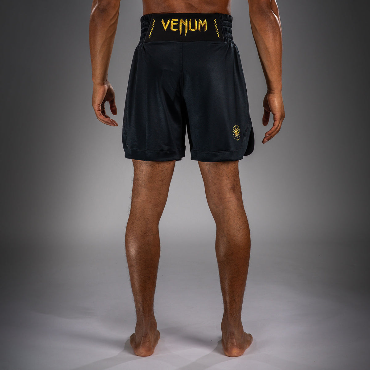Venum Attack Boksshort - Zwart/Goud