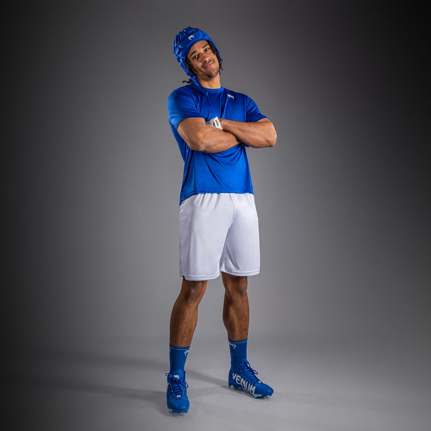 Venum Lineup Performance T-shirt met korte mouwen Royal - Blauw/Wit