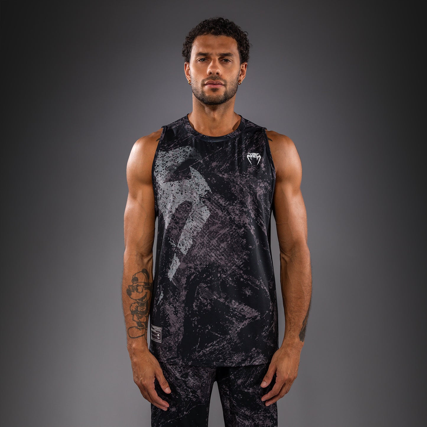 Venum Rage & Workout Dry Tech Tanktop - Zwart/Grijs