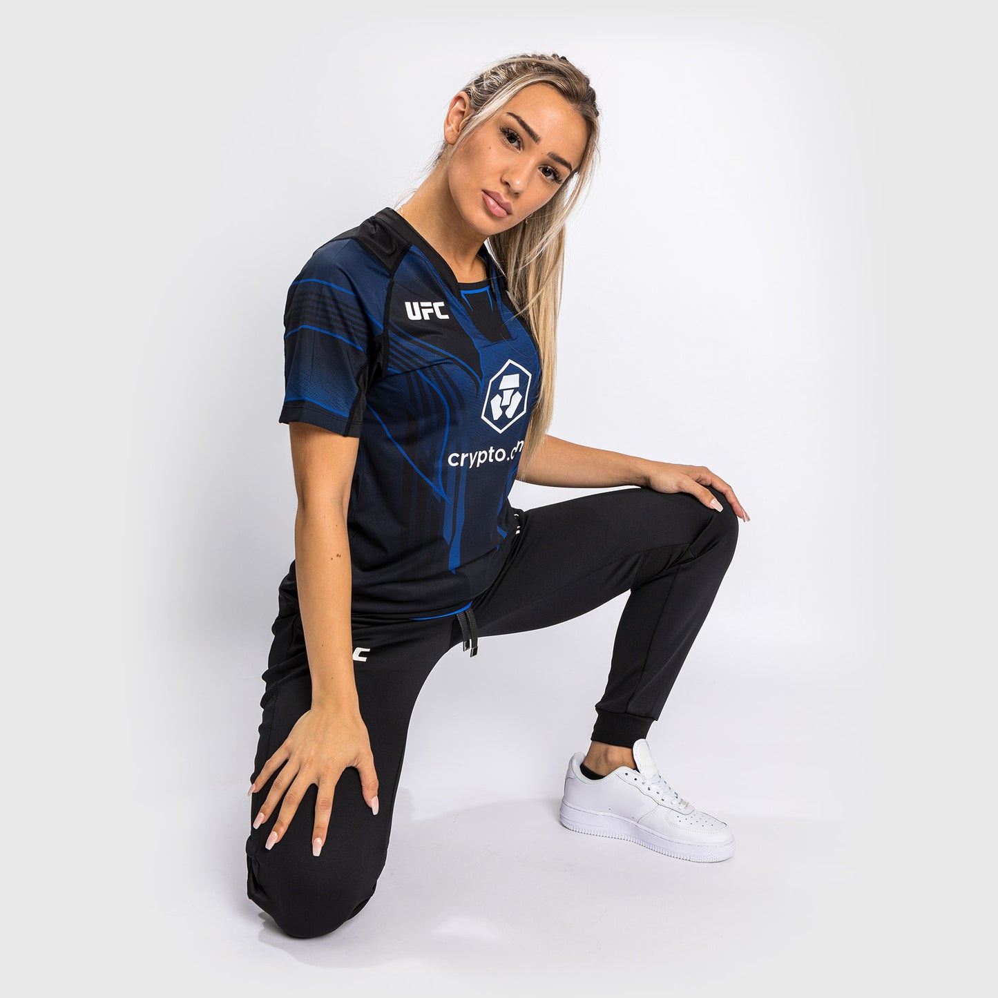 UFC Venum Authentic Fight Night 2.0 Walkout-jersey voor dames - Midnight Edition
