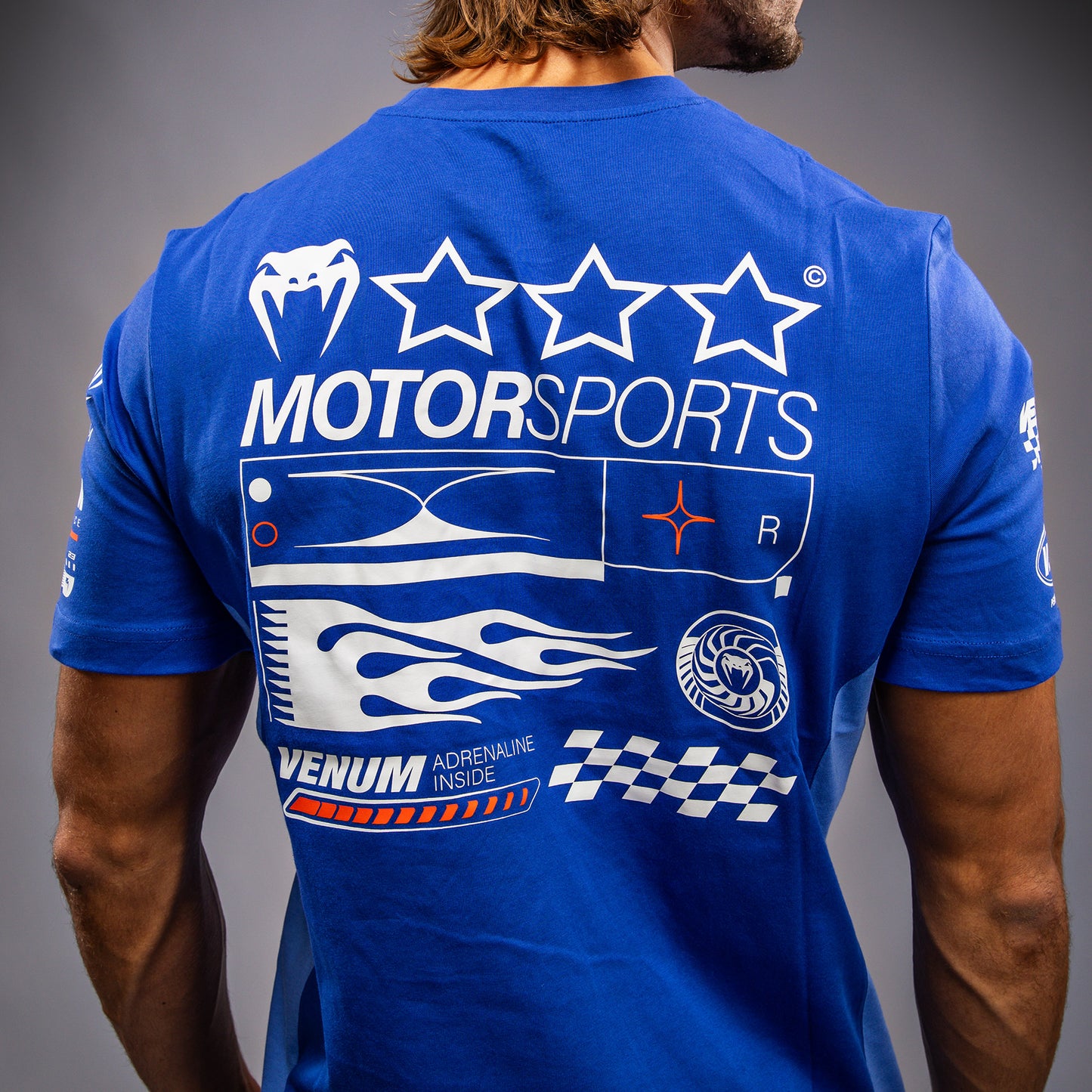 Venum Motorsport T-Shirt - Koninklijk Blauw
