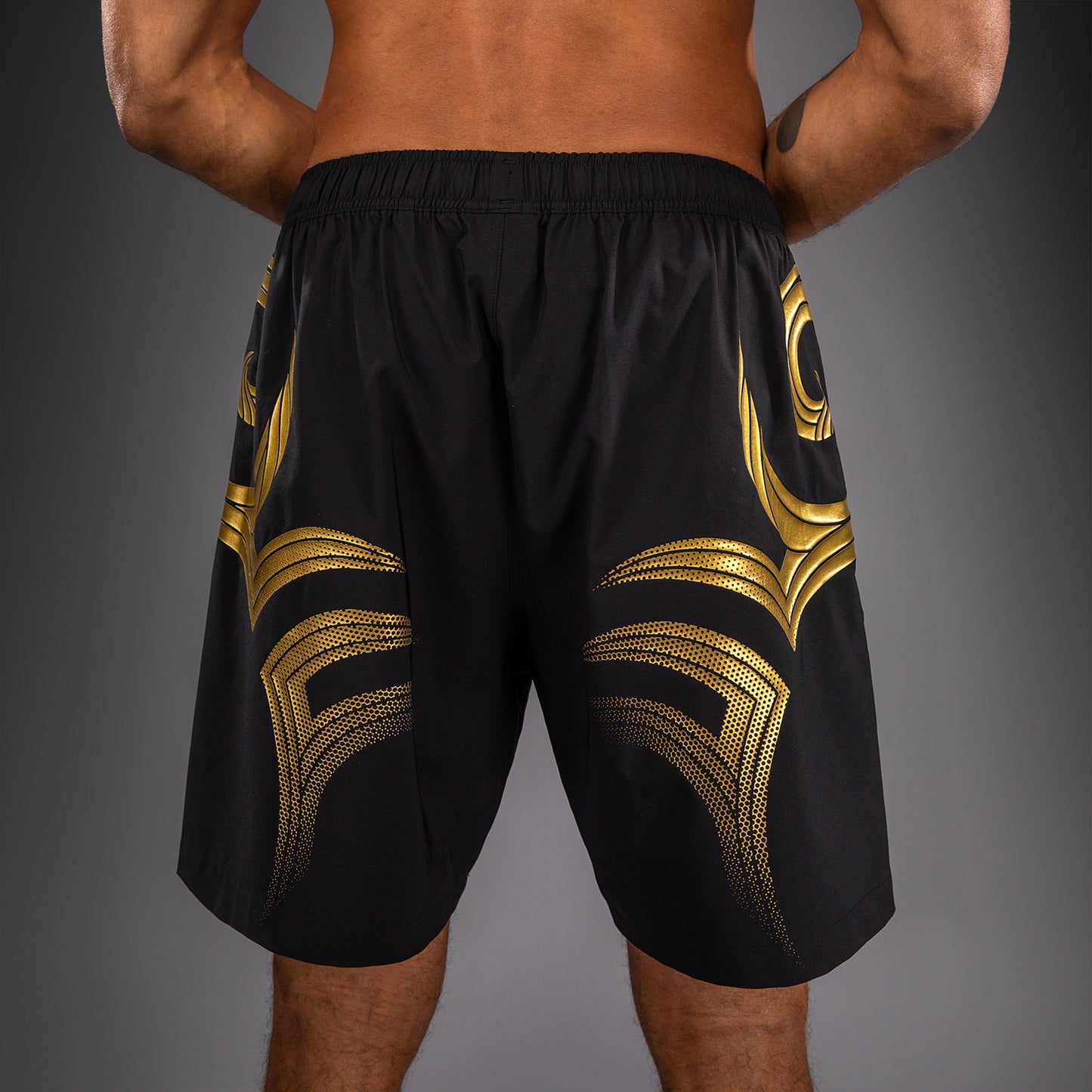 Venum x Mike Tyson Tiger Trainingsshorts - Zwart/Goud