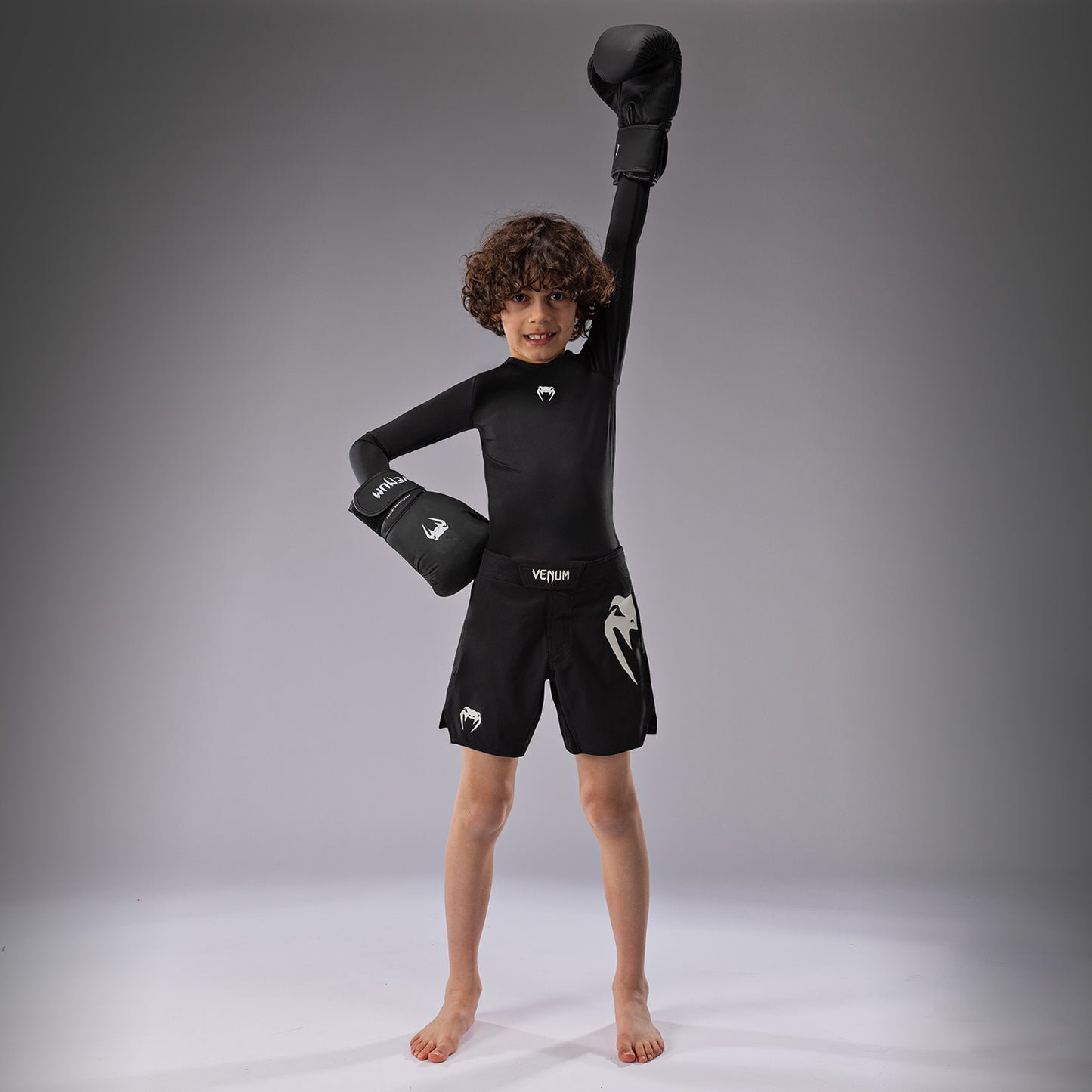 Venum Light Fight Shorts voor Kinderen - Zwart