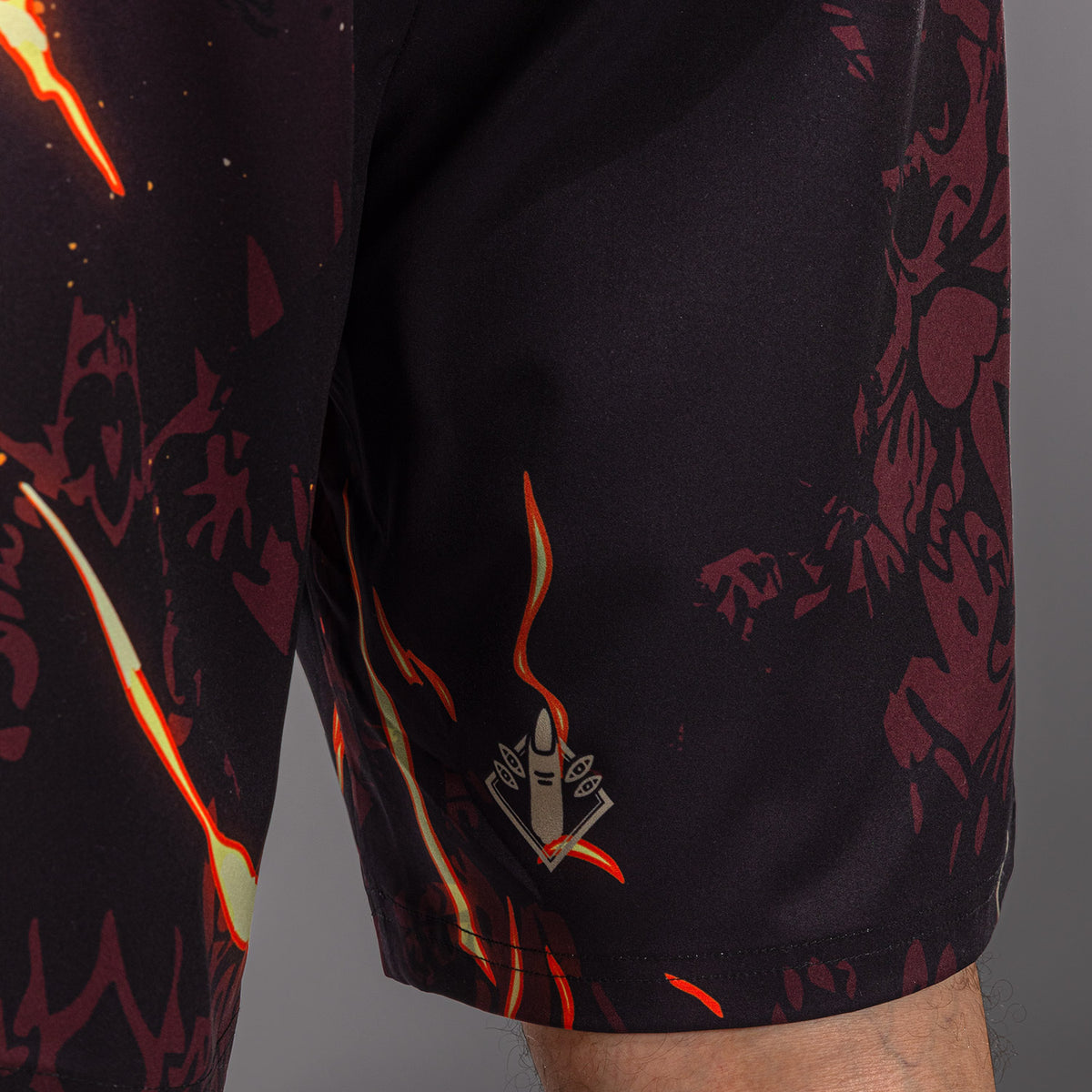 Jujutsu Kaisen x Venum Sukuna Trainingsshorts – Zwart/Lichtbeige