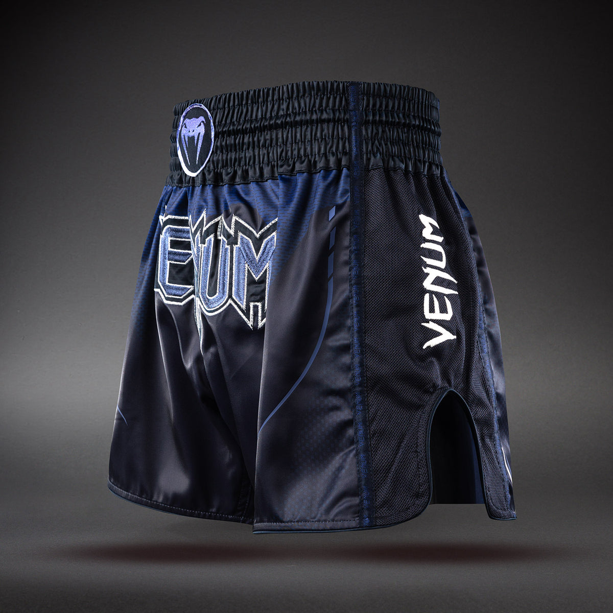 Venum G-Core Muay Thai Short - Marineblauw/Wit