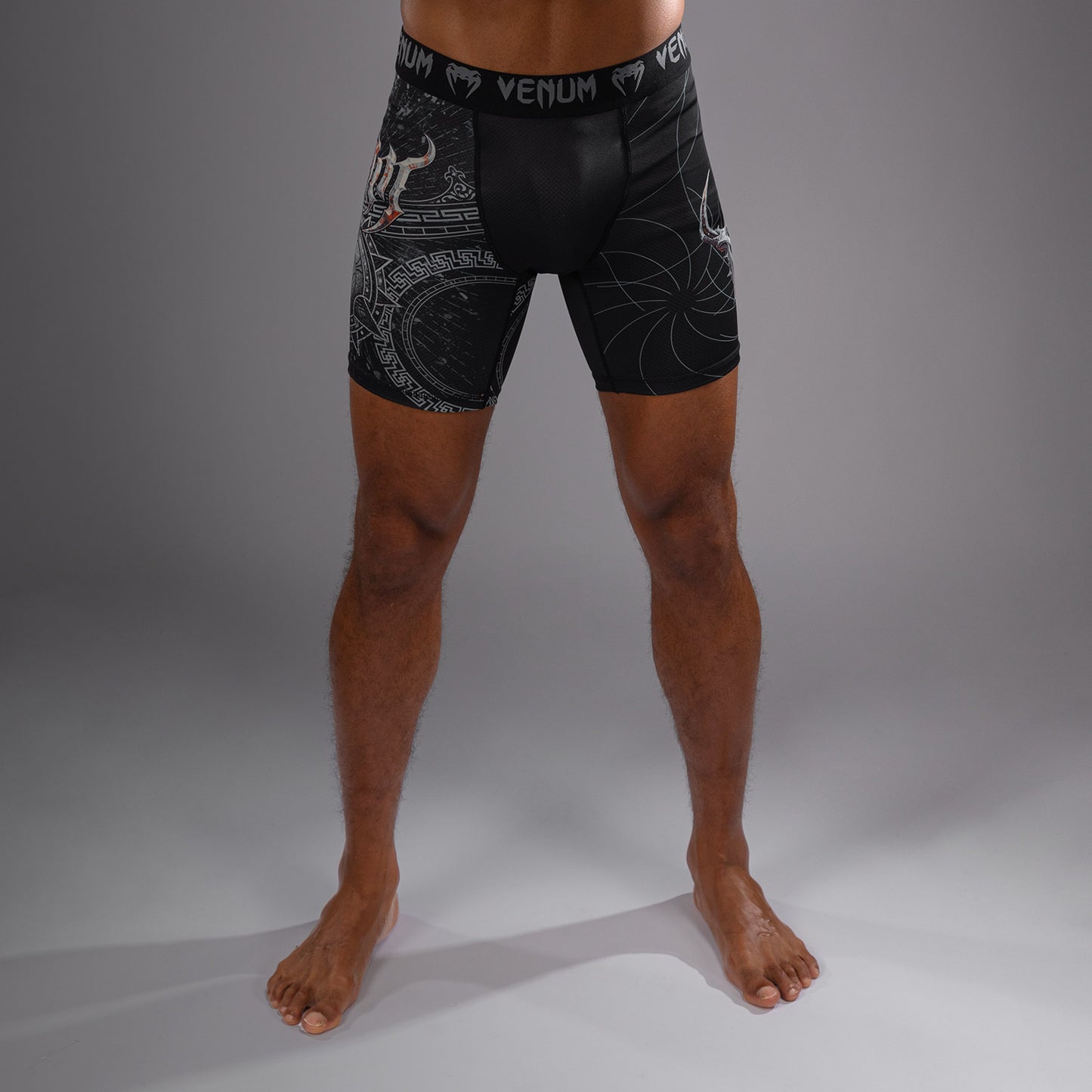 Venum Gladiator 5.0 Mannen Vale Tudo Shorts - Zwart/Zilver