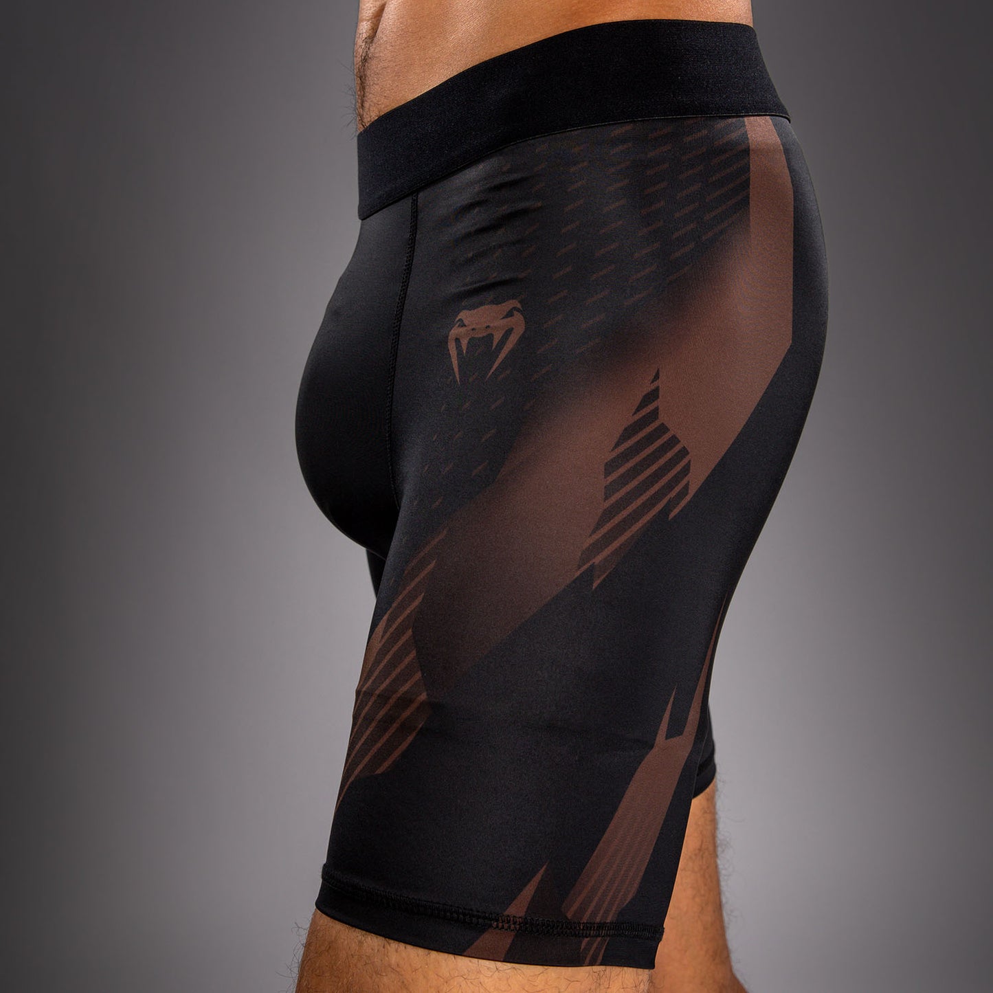 Venum No-Gi 6.0 Compressieshort - Zwart/Bruin