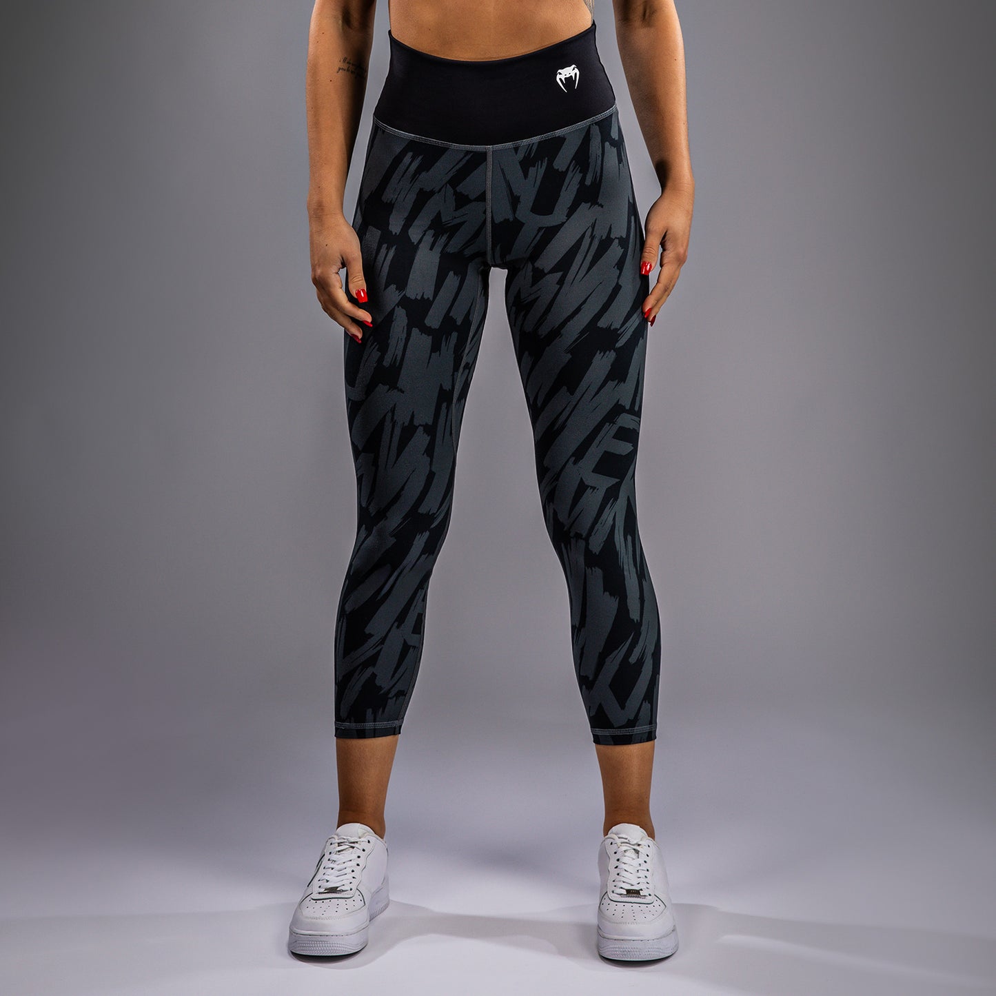 Venum Graffiti Leggings 7/8 voor Vrouwen - Urban Houtskool