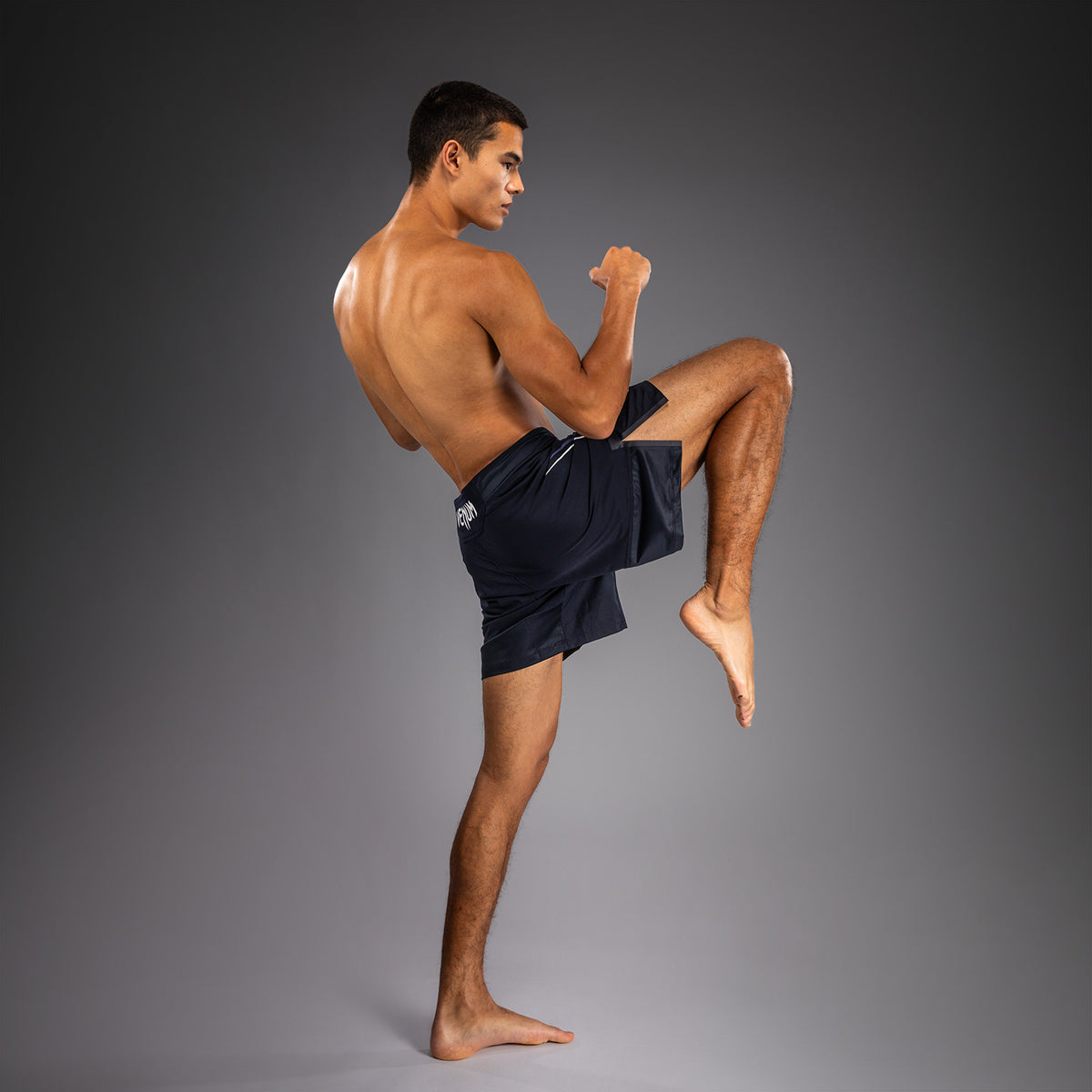 Venum G-Core Fightshorts - Marineblauw/Wit